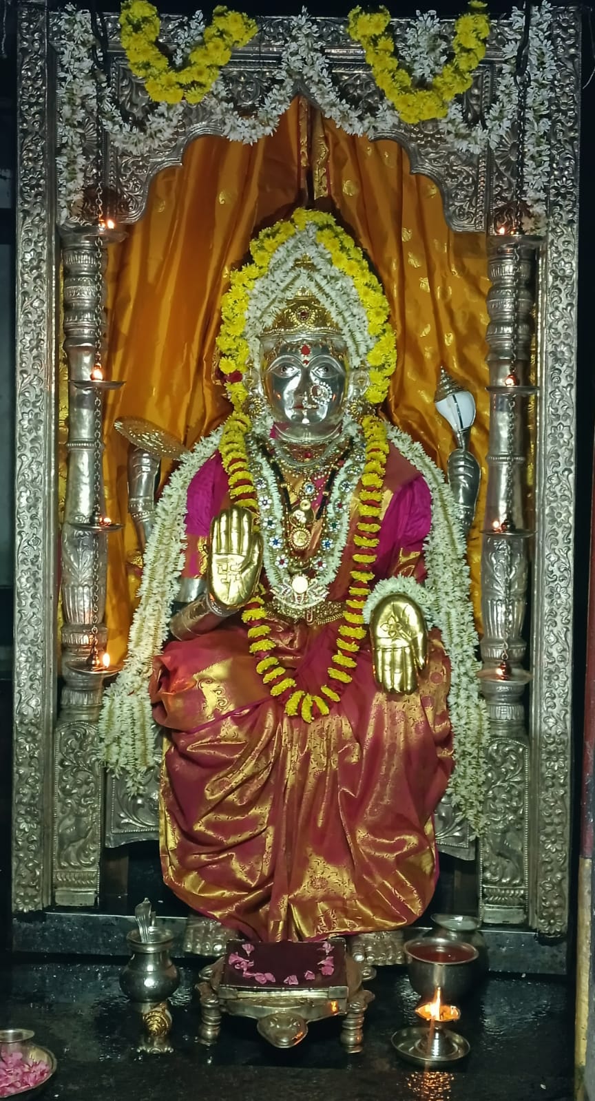 Mangaladevi Daily Darshan 28th June 2022