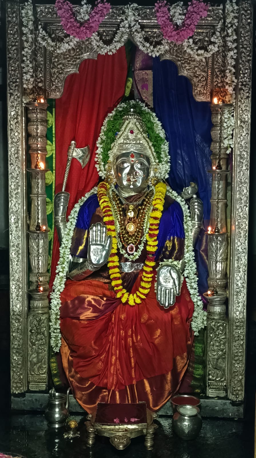 Mangaladevi Daily Darshan 7th July 2022