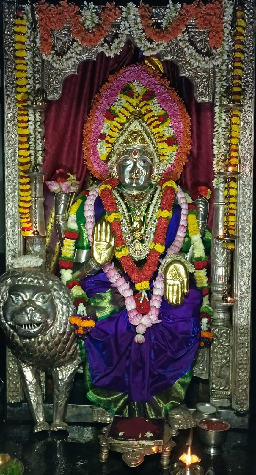 Mangaladevi Daily Darshan 8th July 2022