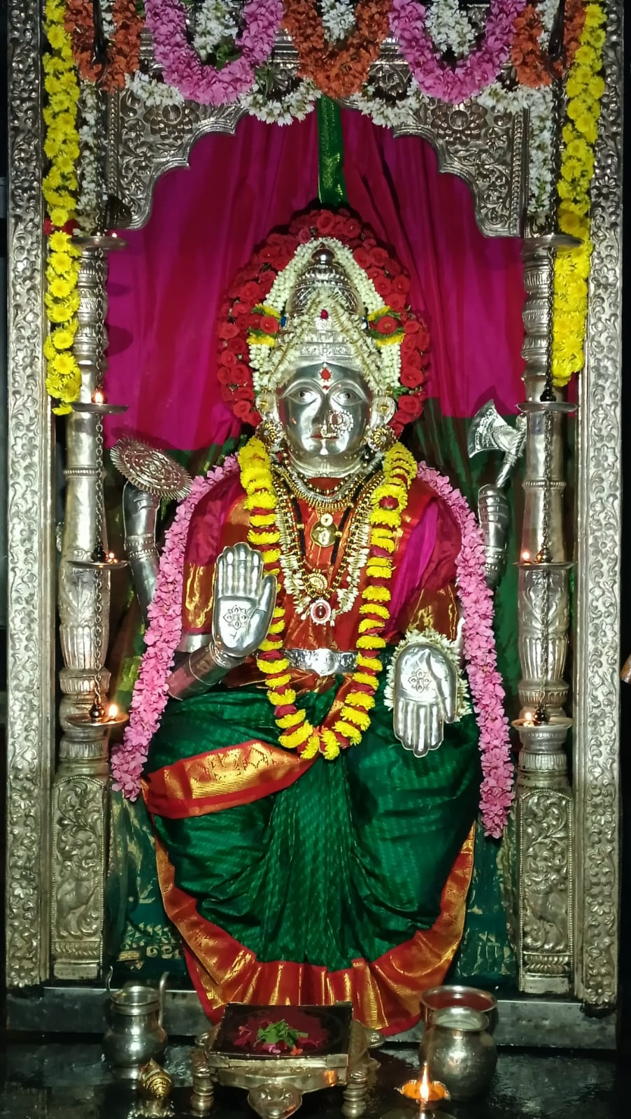 Mangaladevi Daily Darshan 9th July 2022