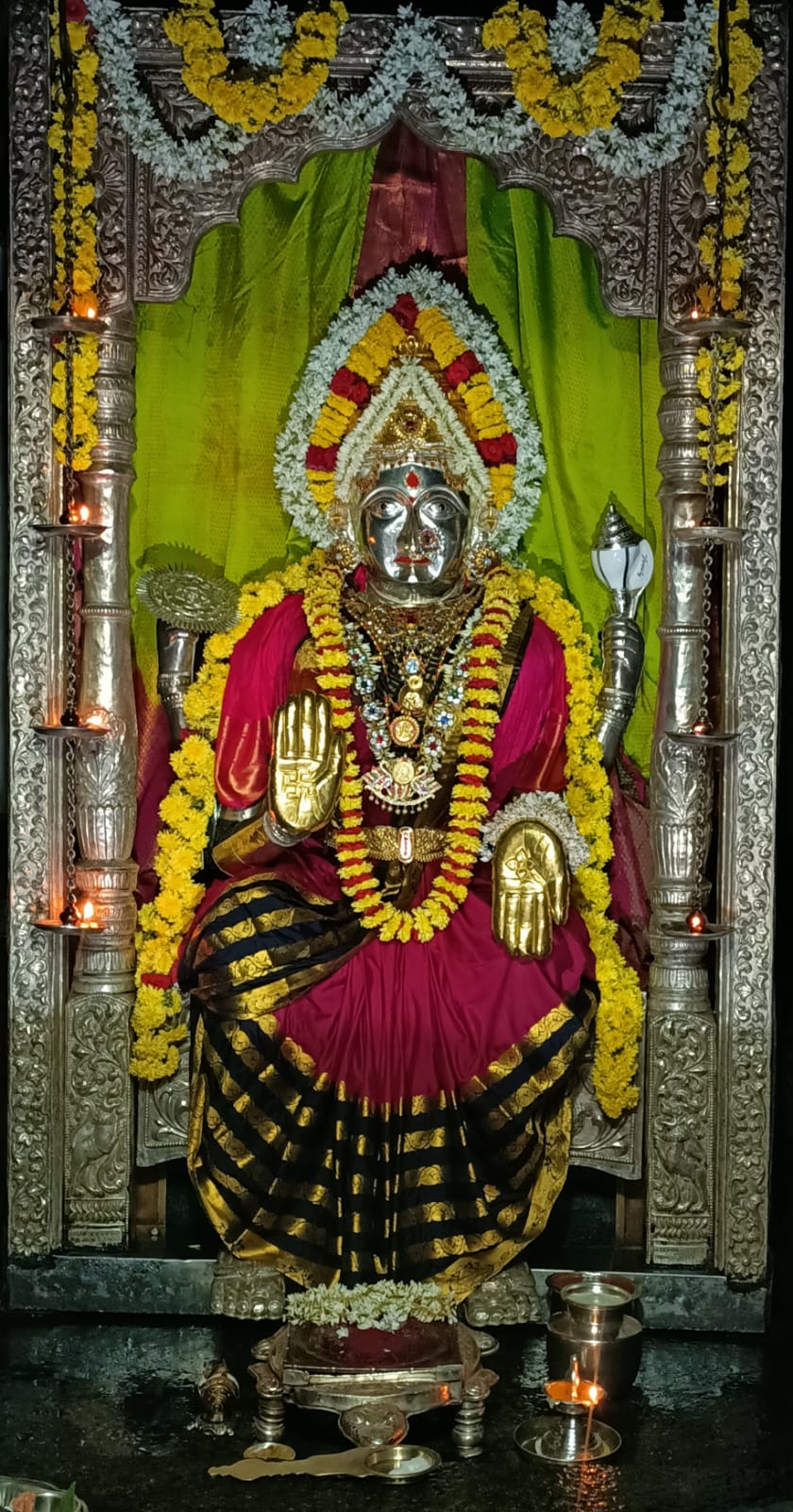 Mangaladevi Daily Darshan 14th August 2022