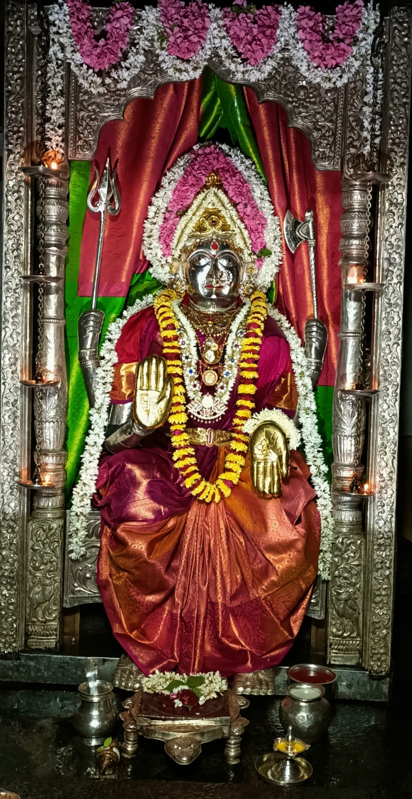 Mangaladevi Daily Darshan 16th August 2022