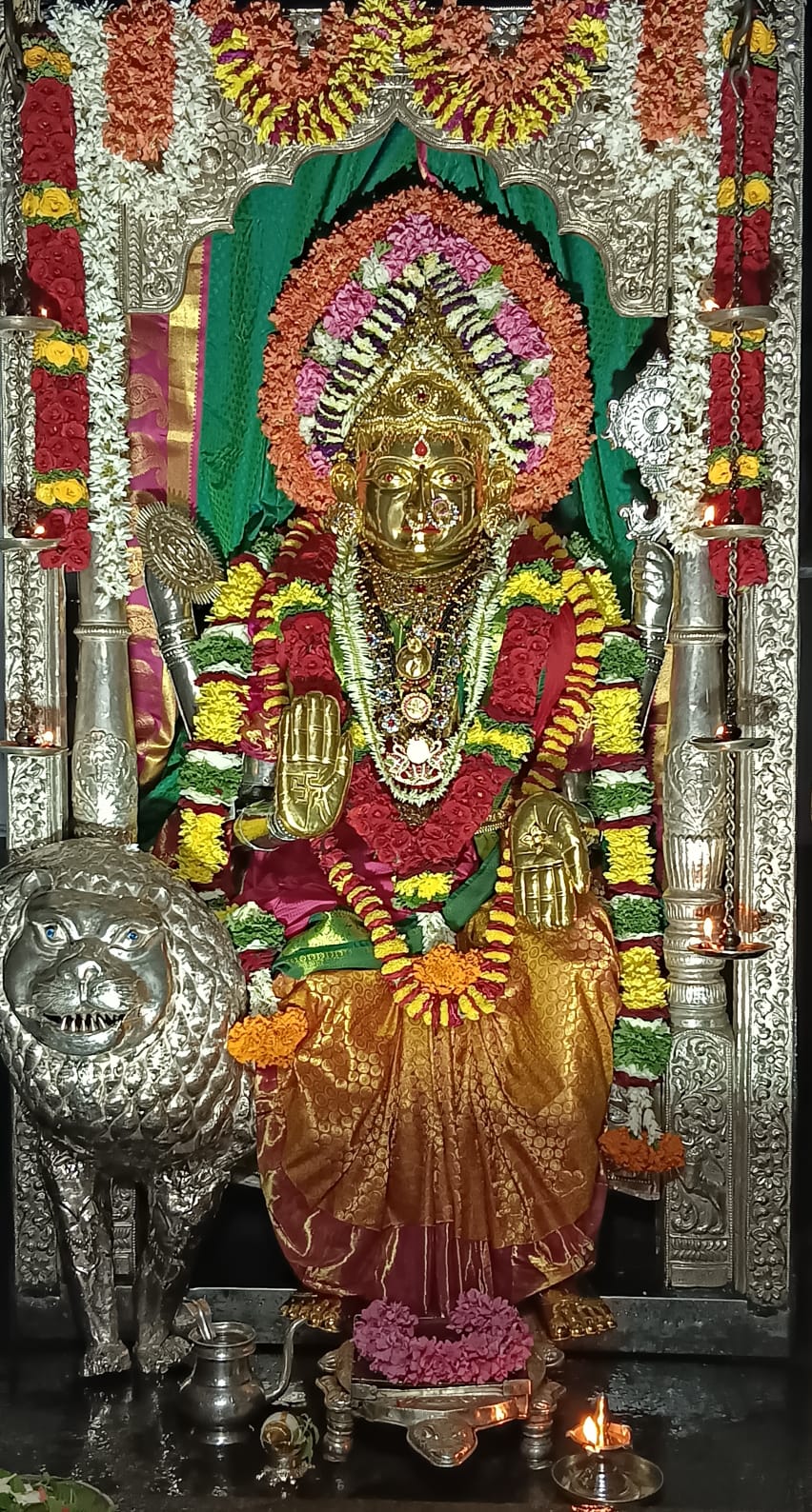 Mangaladevi Daily Darshan 7th October 2022