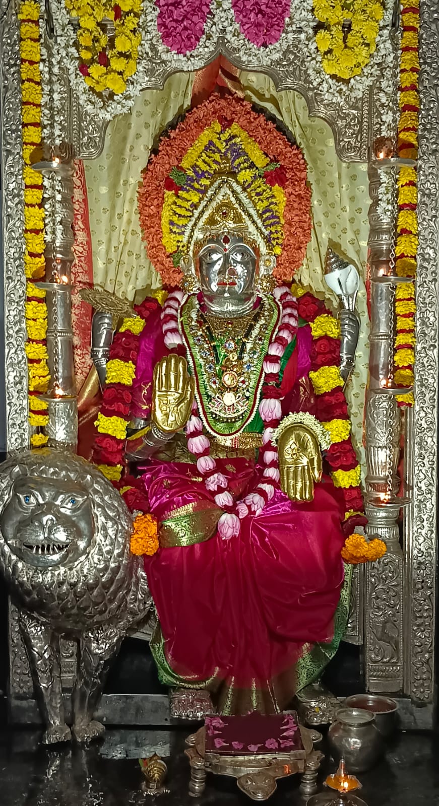 Mangaladevi Daily Darshan 14th October 2022