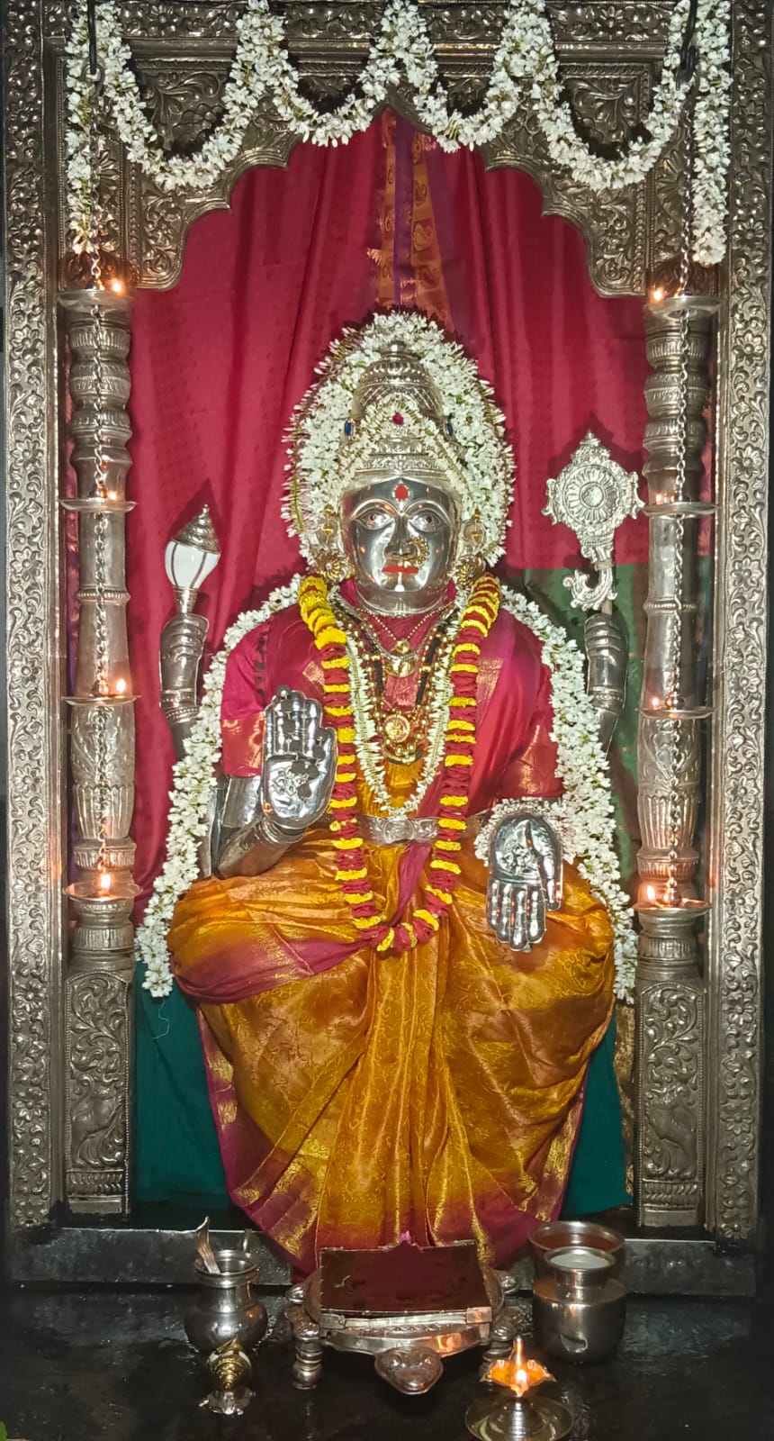 Mangaladevi Daily Darshan 07 August 2023