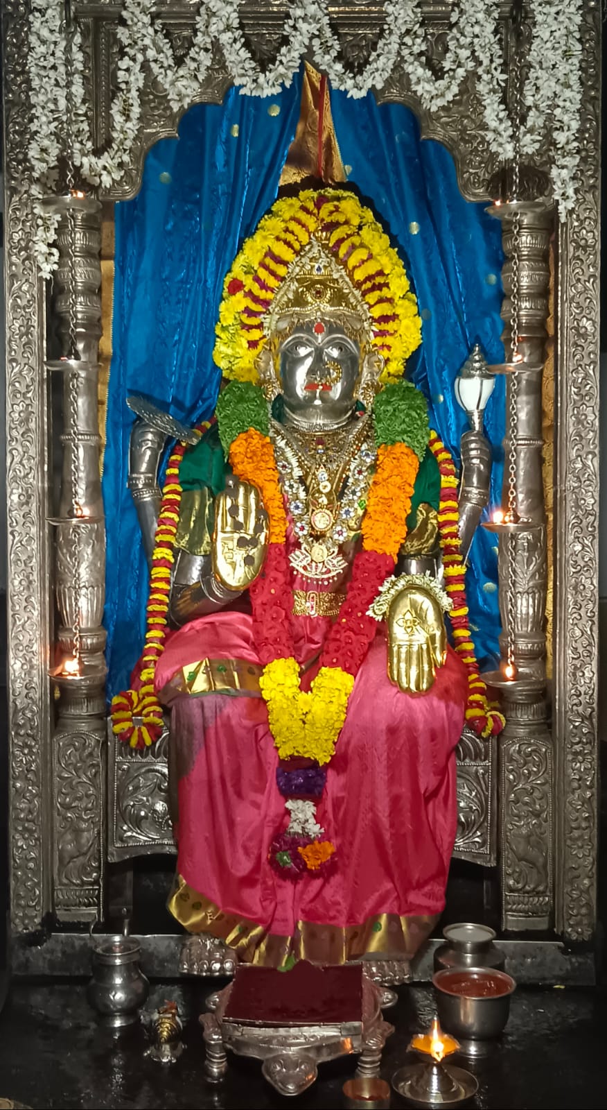 Mangaladevi Daily Darshan 08 August 2023