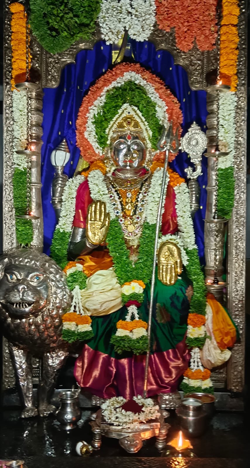 Mangaladevi Daily Darshan 15 August 2023