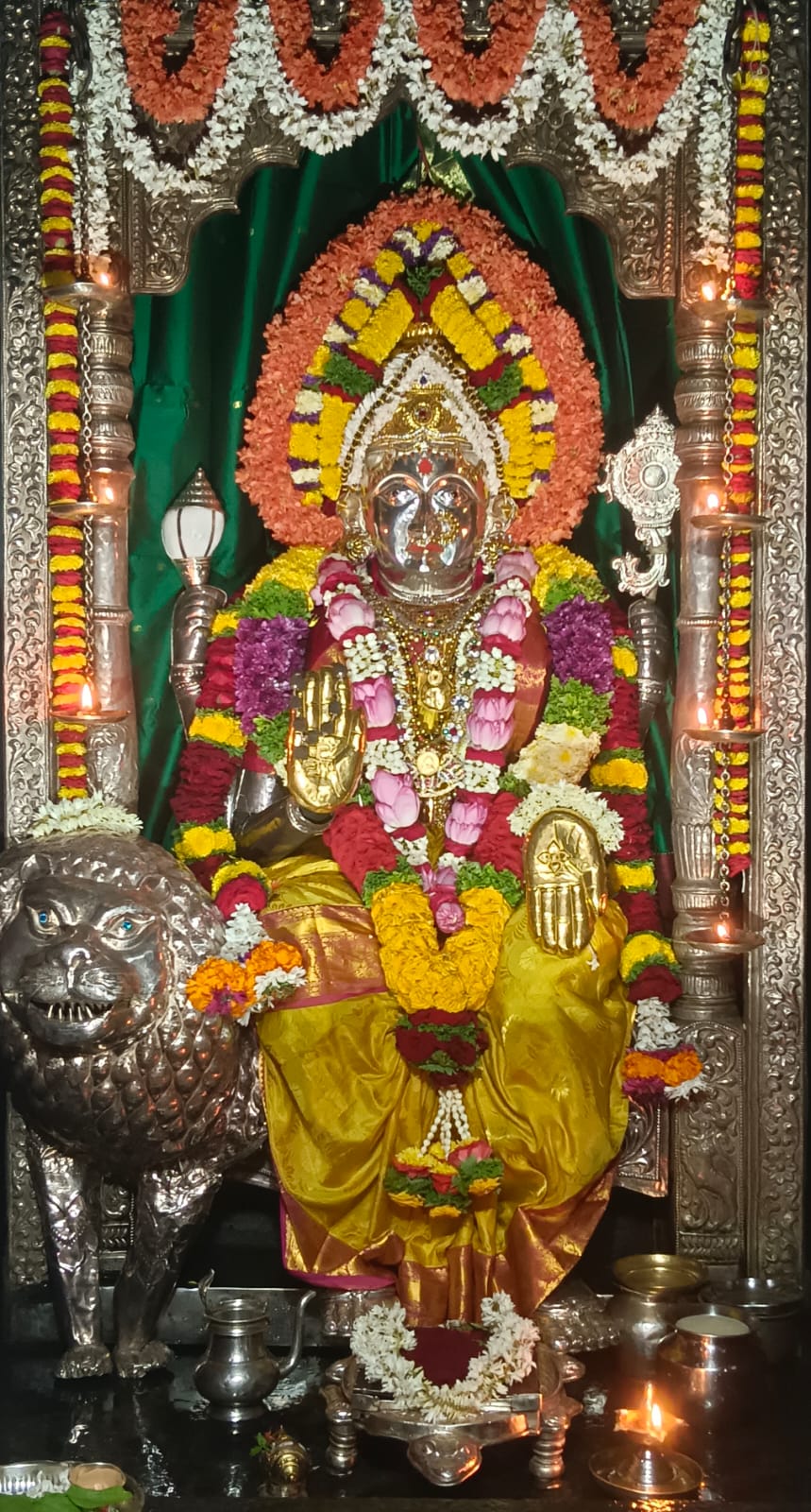 Mangaladevi Daily Darshan 18 August 2023