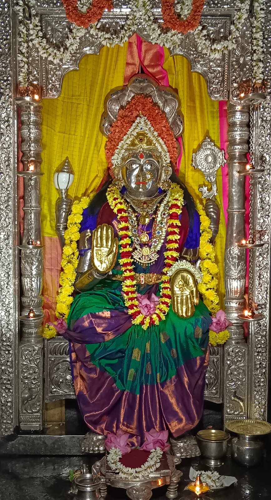 Mangaladevi Daily Darshan 21st August 2023