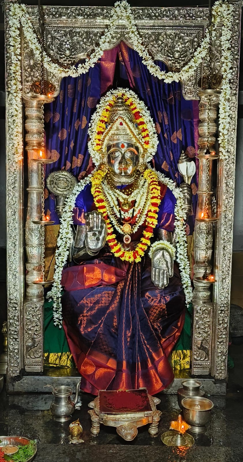 Mangaladevi Daily Darshan 24 August 2023