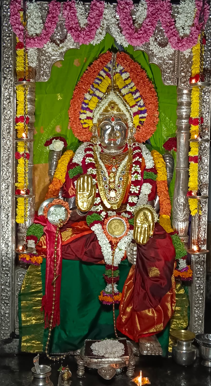 Mangaladevi Daily Darshan 25 August 2023