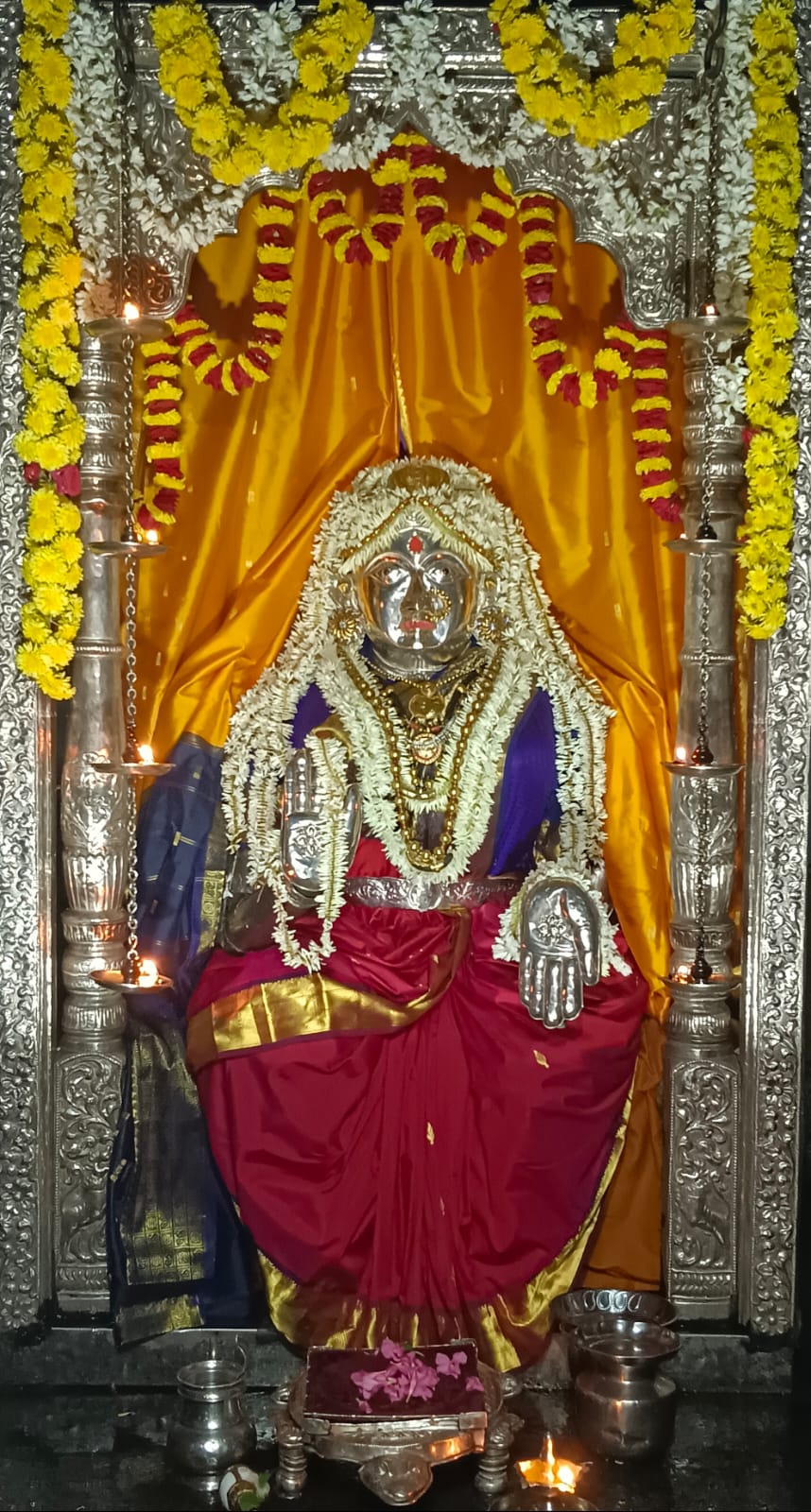 Mangaladevi Daily Darshan 31 August 2023