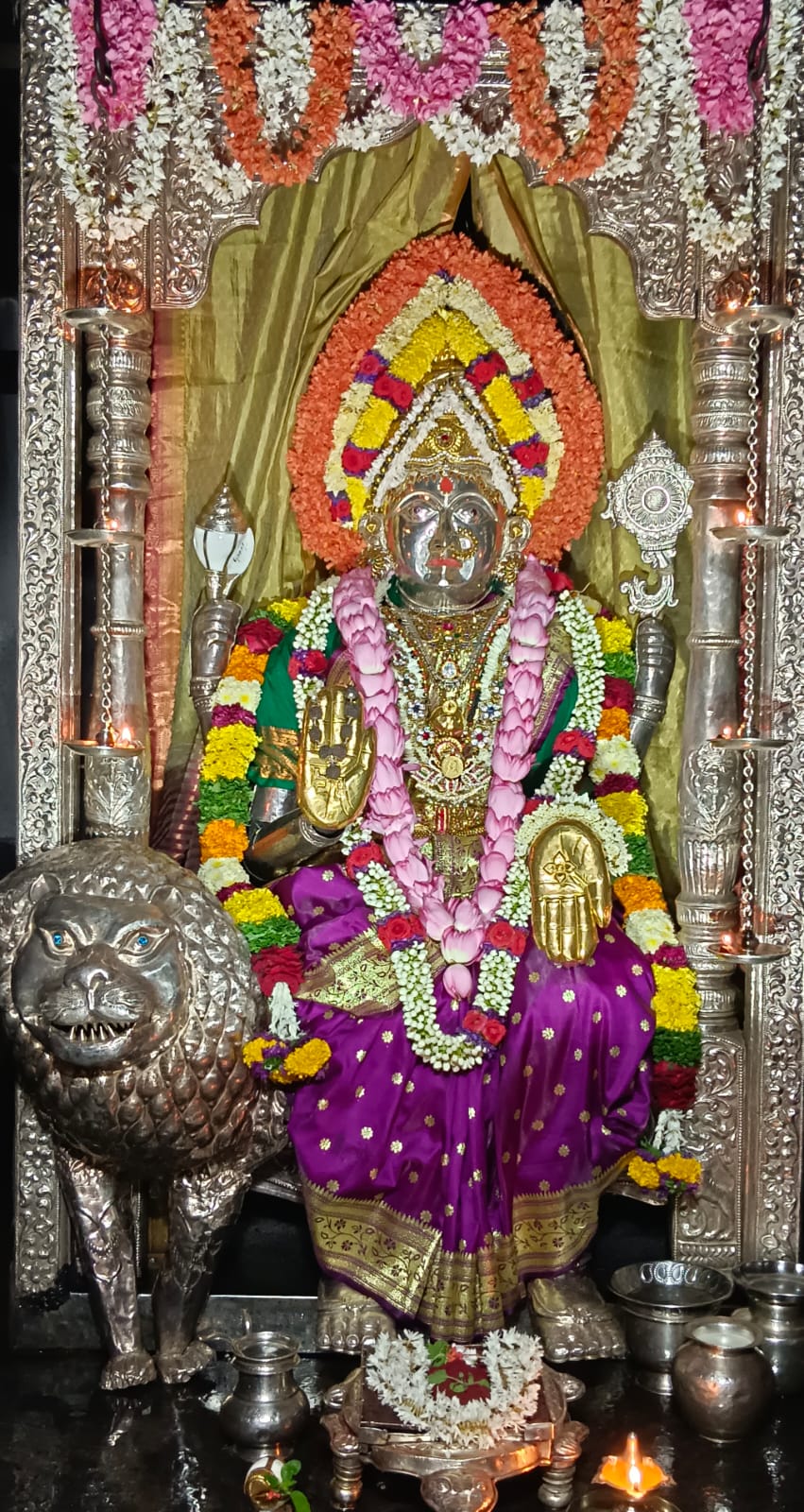 Mangaladevi Daily Darshan 08 September 2023