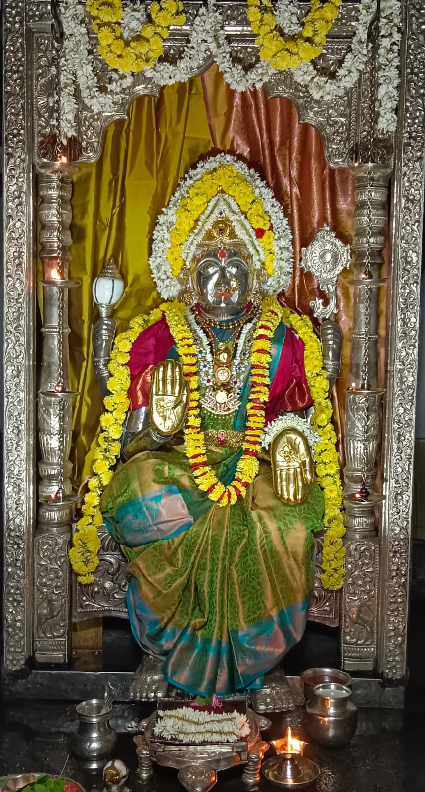 Mangaladevi Daily Darshan 12th September 2023