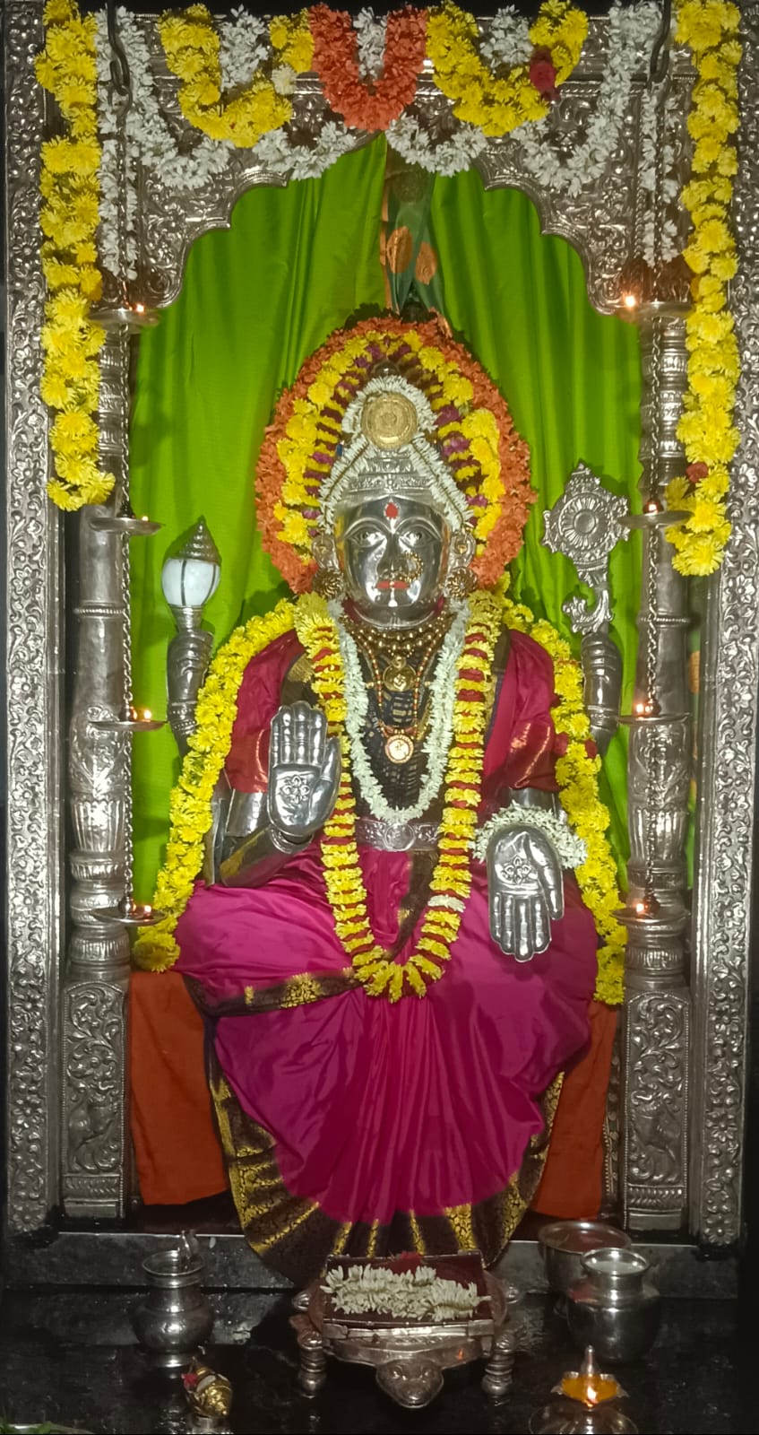 Mangaladevi Daily Darshan 14 September 2023