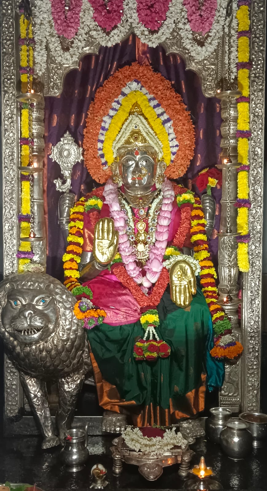 Mangaladevi Daily Darshan 15 September 2023