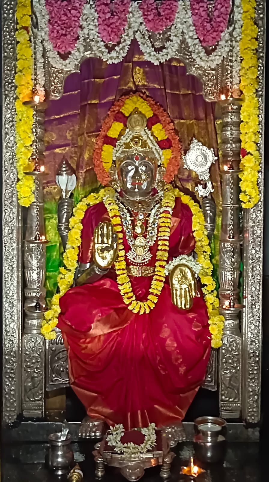 Mangaladevi Daily Darshan 17 September 2023