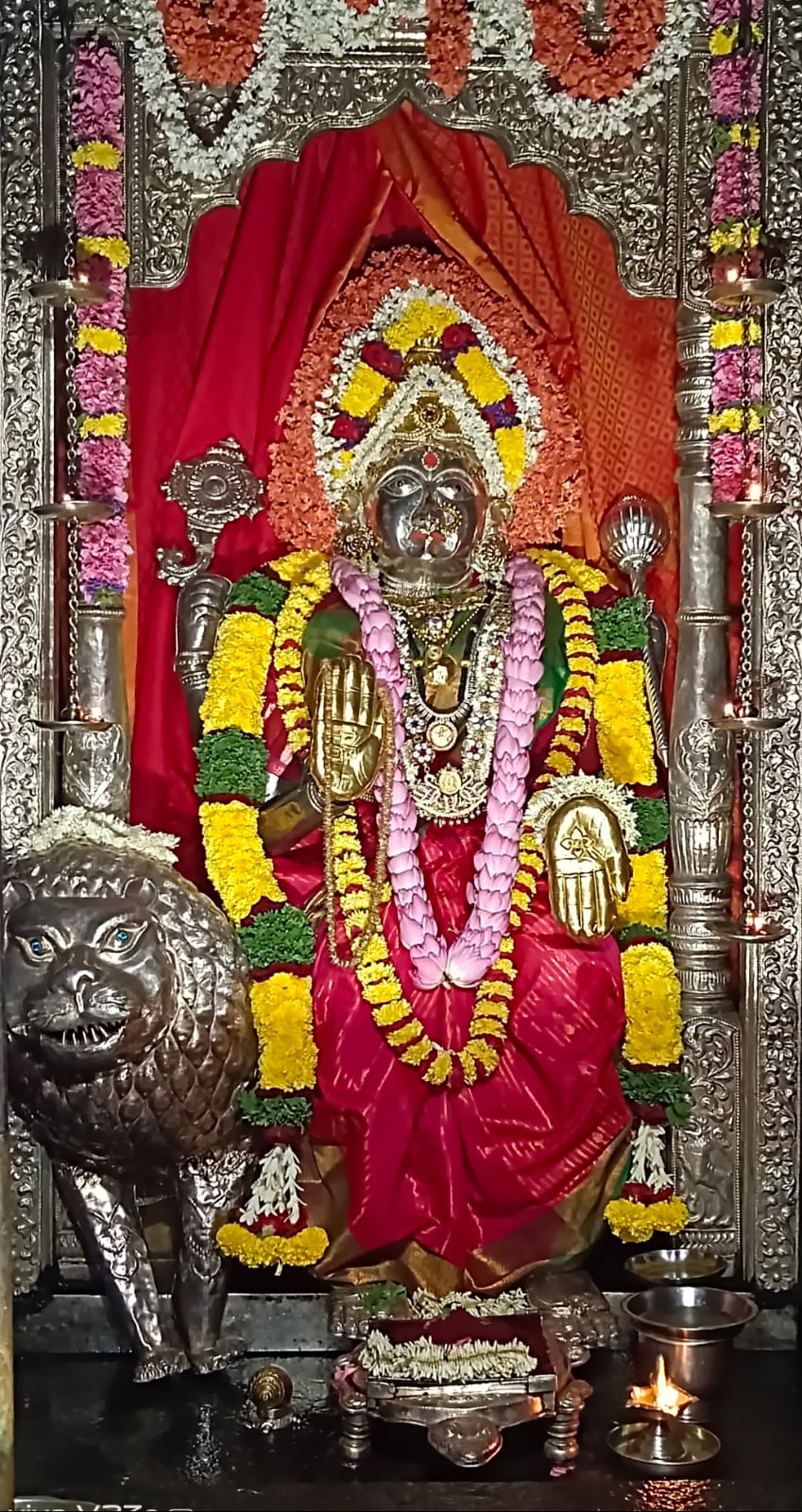 Mangaladevi Daily Darshan 22 September 2023