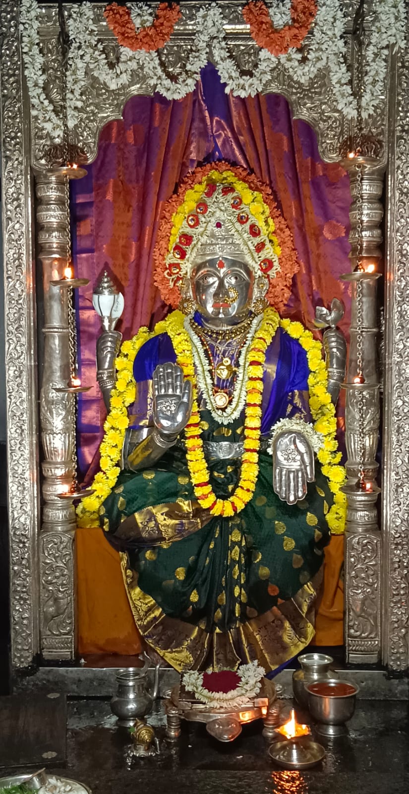 Mangaladevi Daily Darshan 23 September 2023