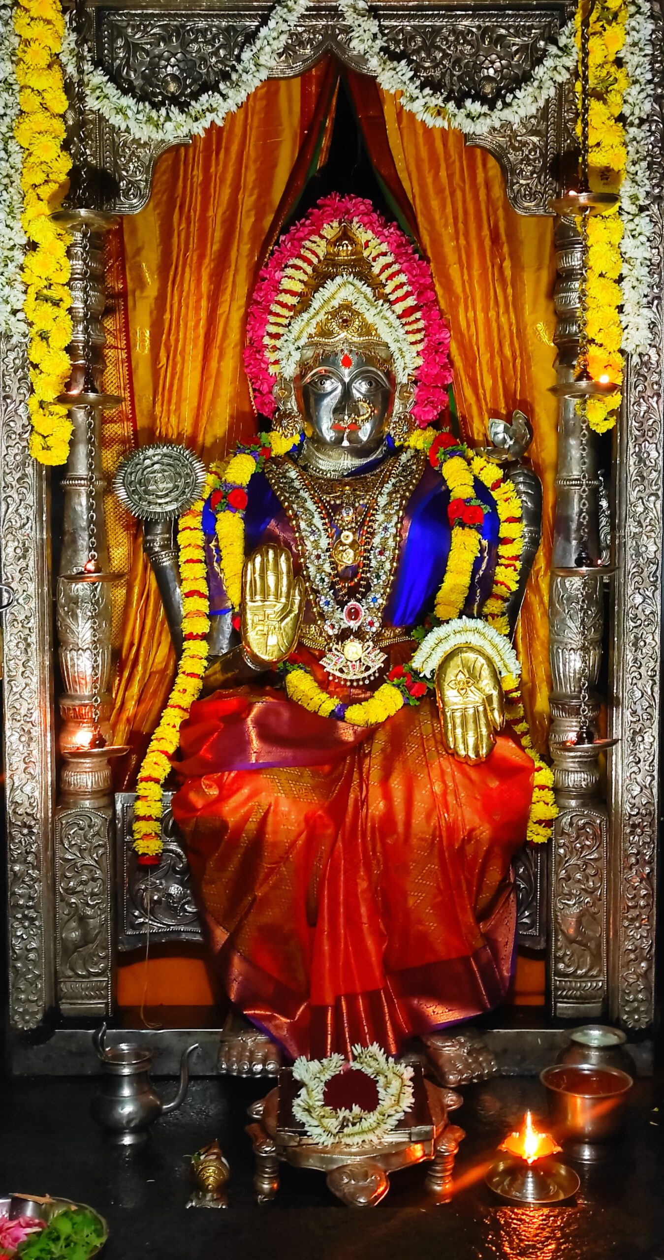 Mangaladevi Daily Darshan 24 September 2023