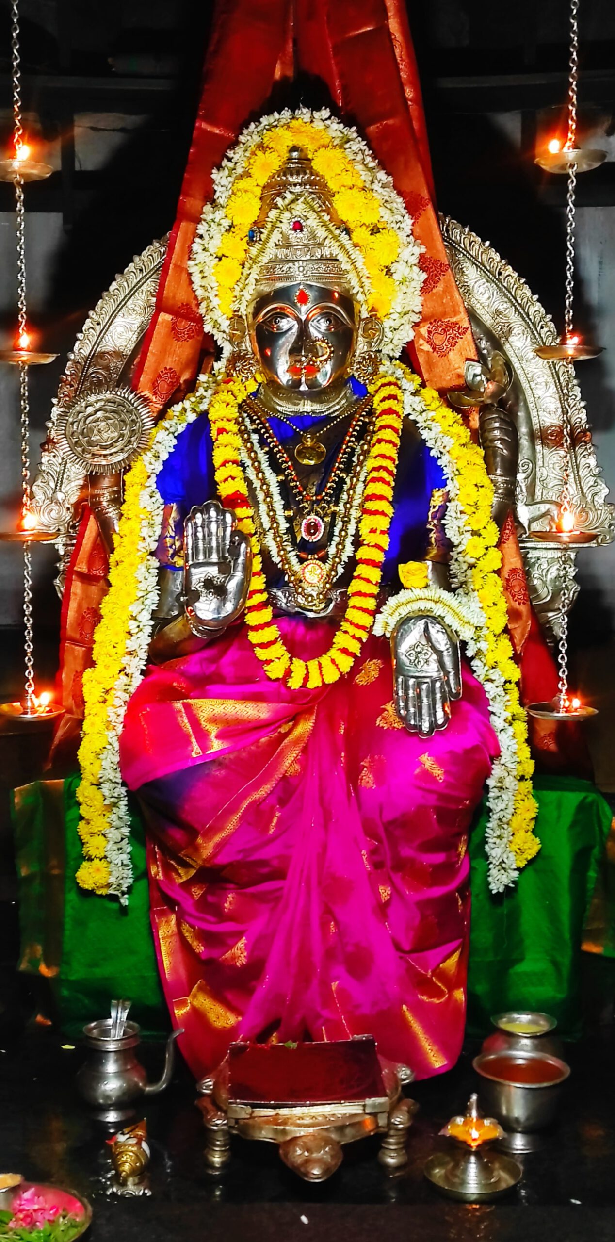 Mangaladevi Daily Darshan 27 September 2023