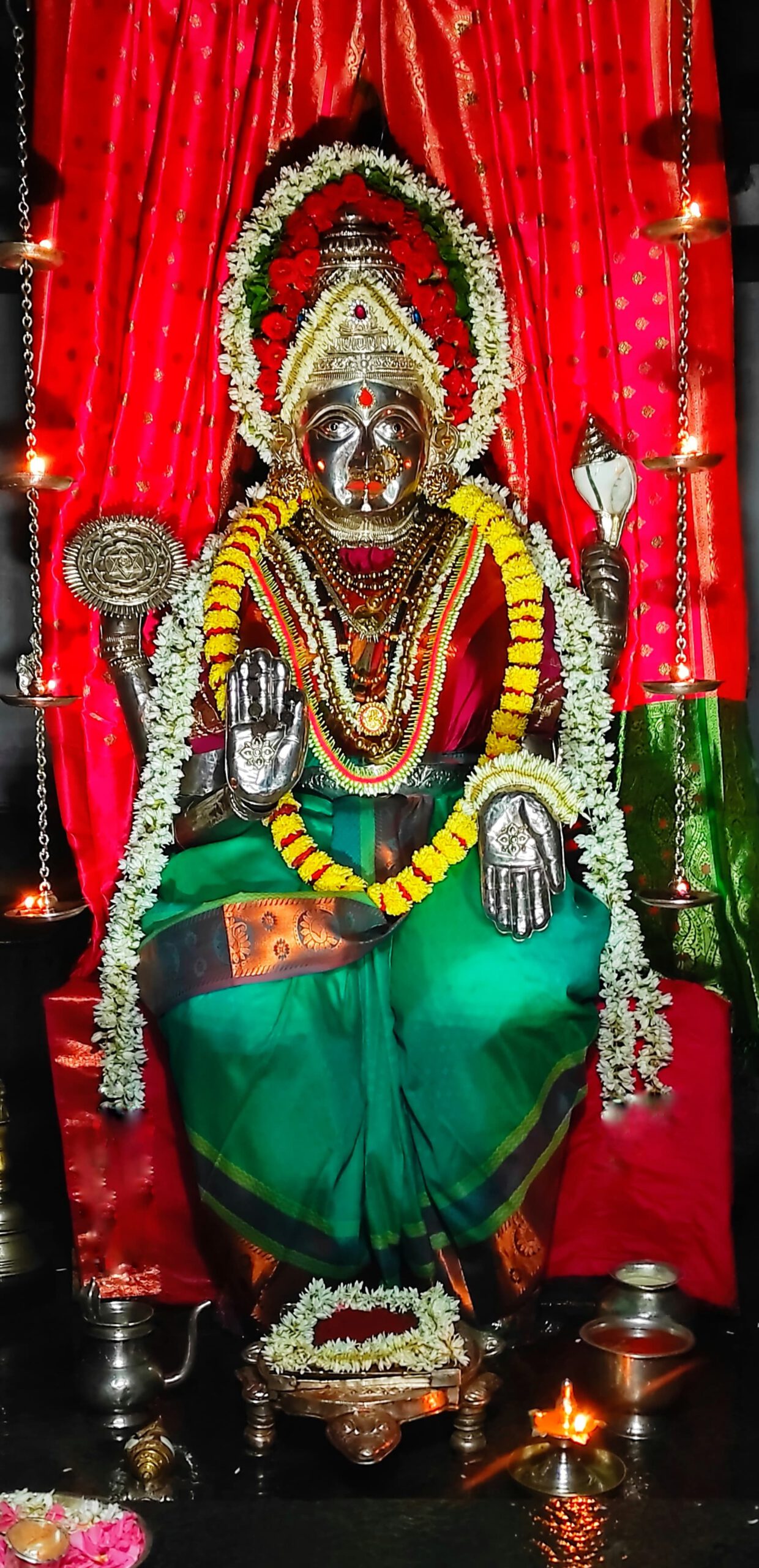 Mangaladevi Daily Darshan 28 September 2023