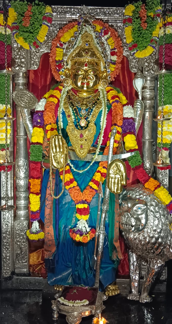 Mangaladevi Daily Darshan 16 October 2023