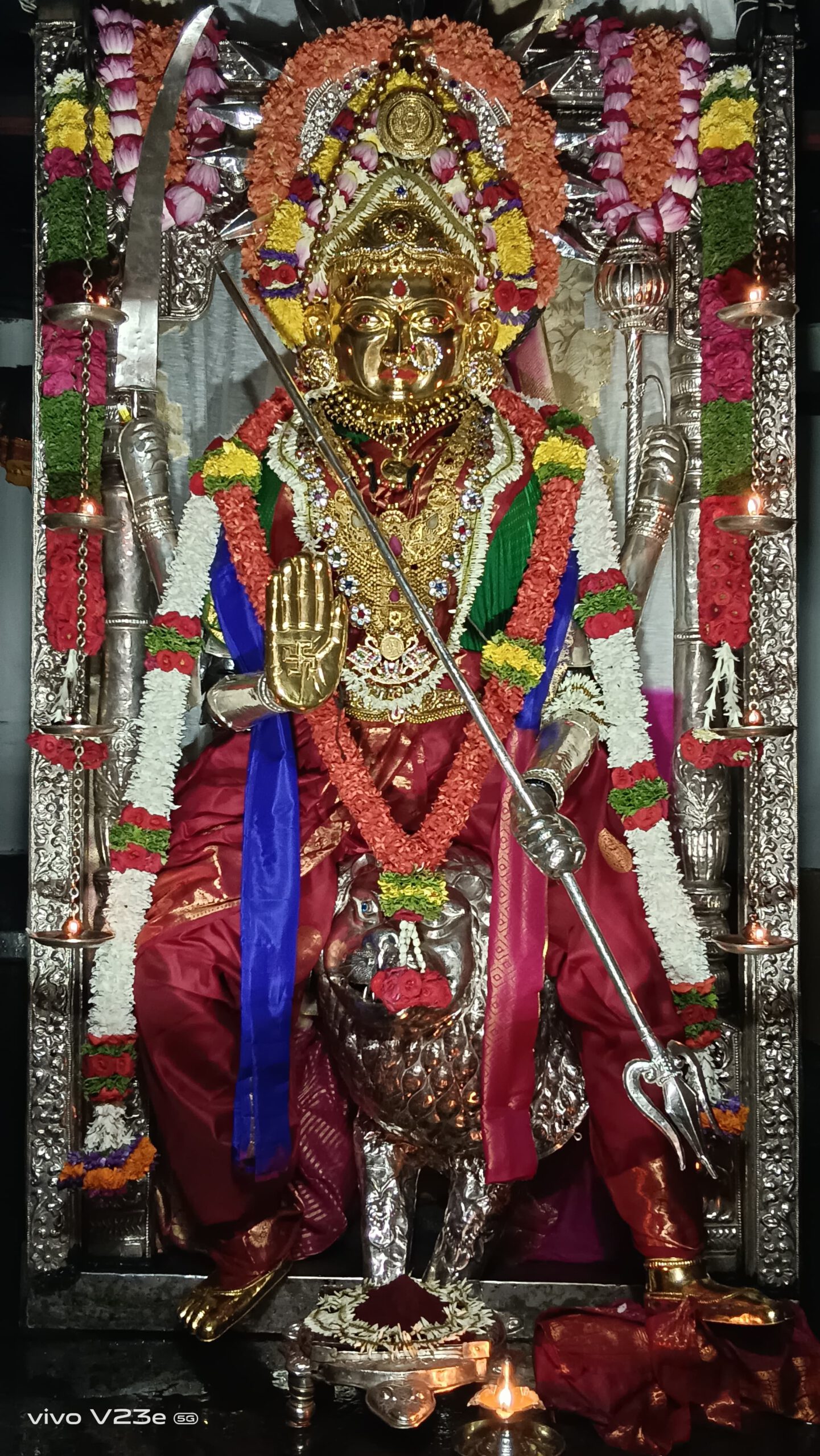 Mangaladevi Daily Darshan 20 October 2023