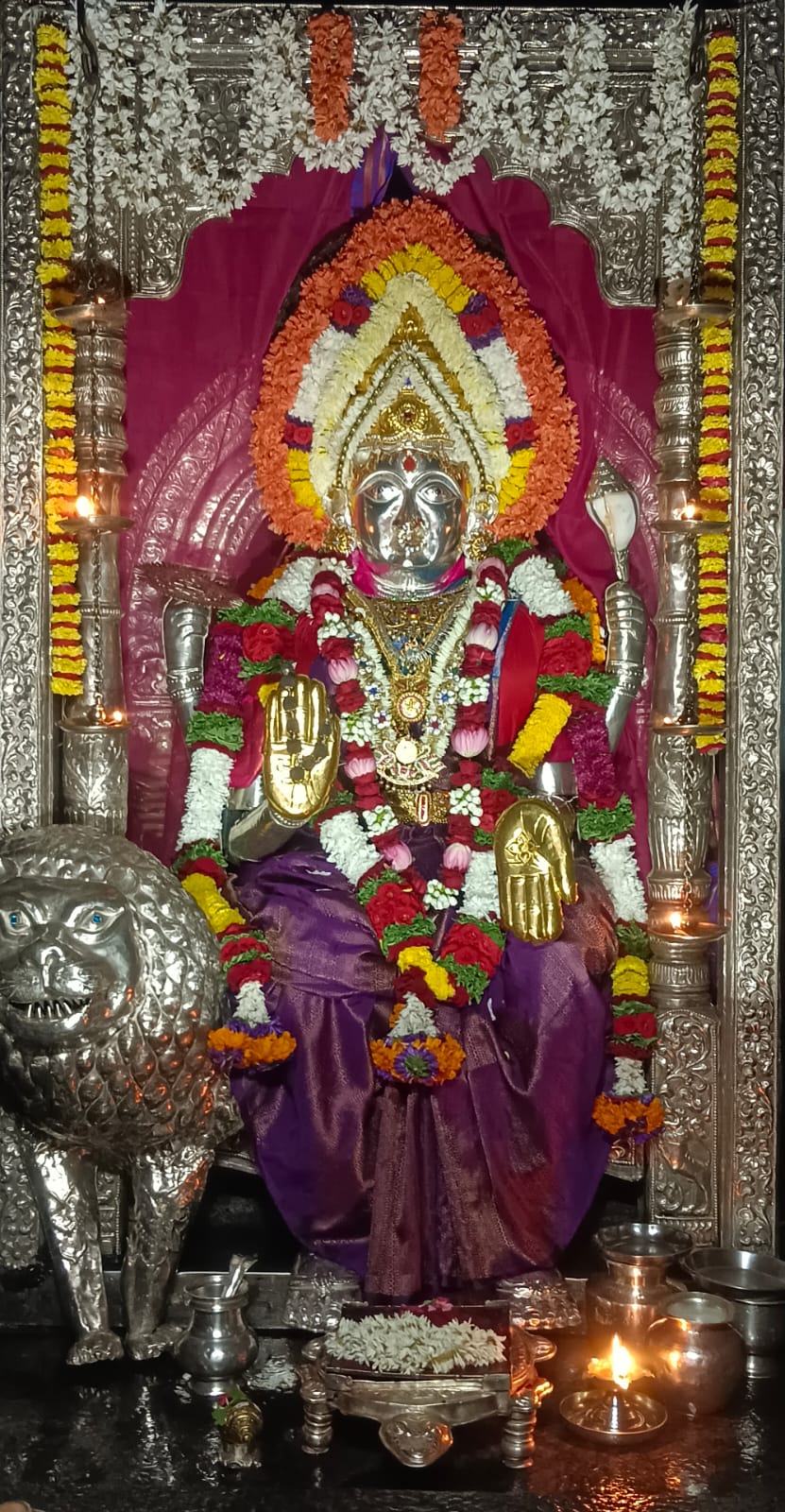 Mangaladevi Daily Darshan 27 October 2023