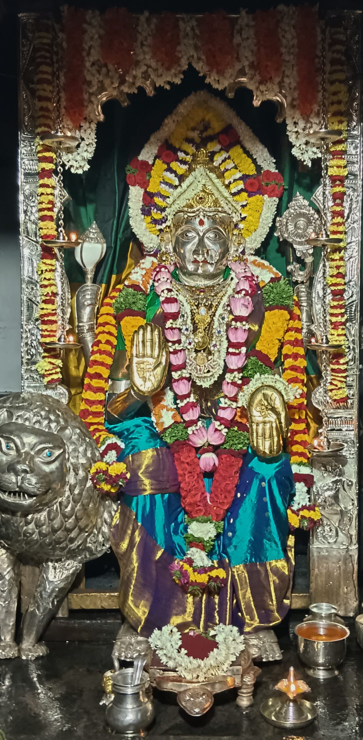 Mangaladevi Daily Darshan 22 December 2023