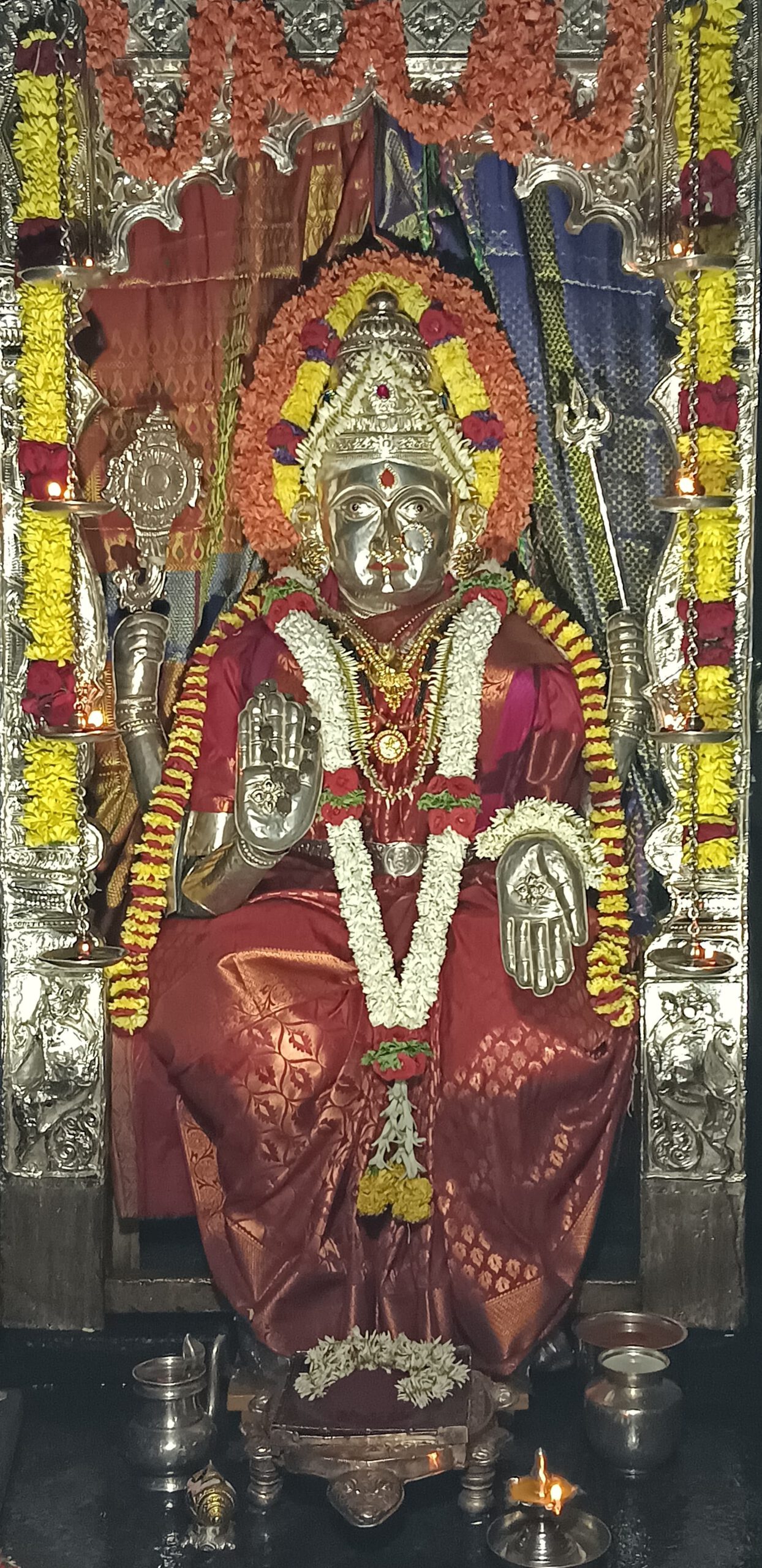 Mangaladevi Daily Darshan 23 December 2023