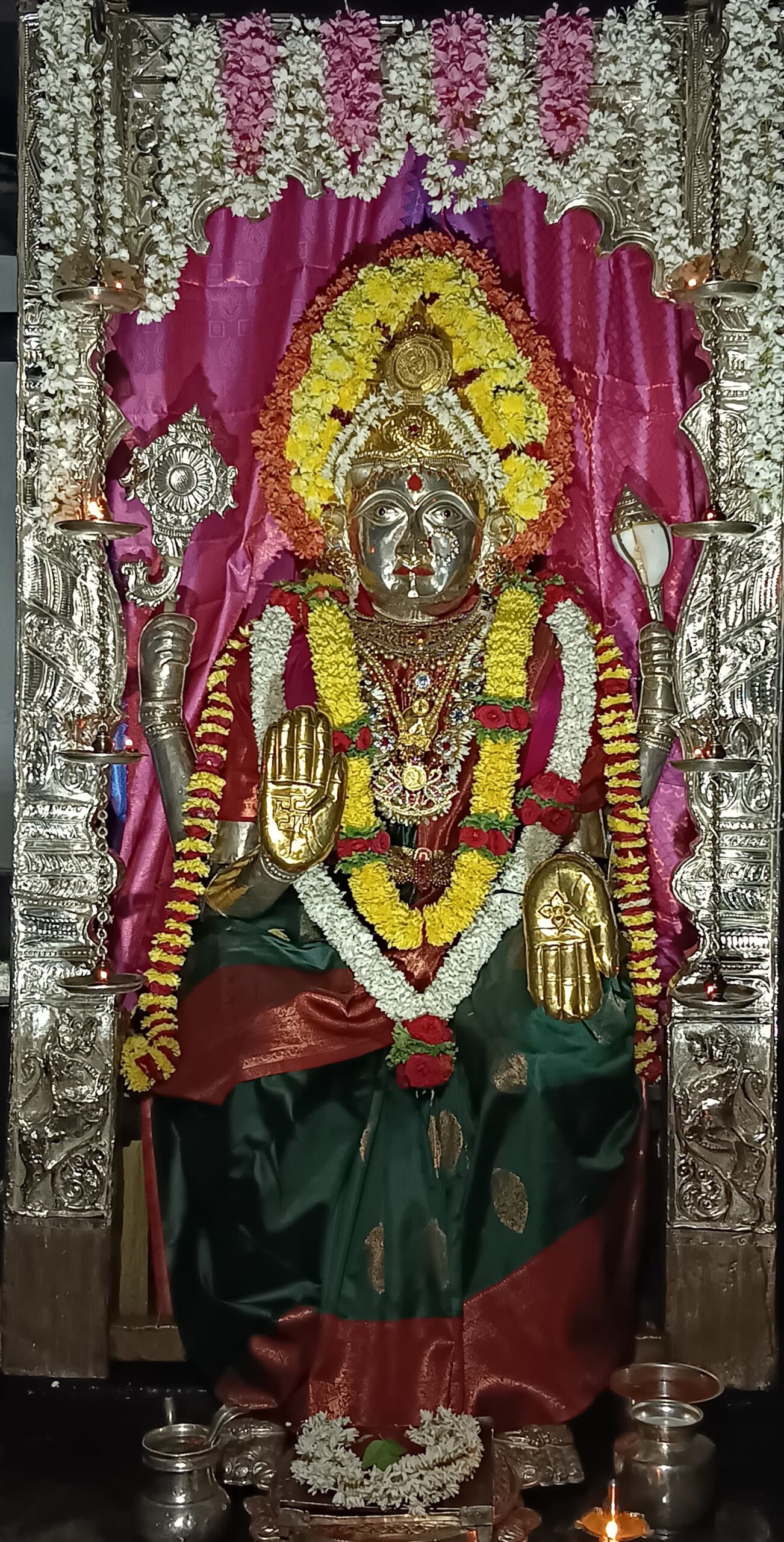 Mangaladevi Daily Darshan 24 December 2023