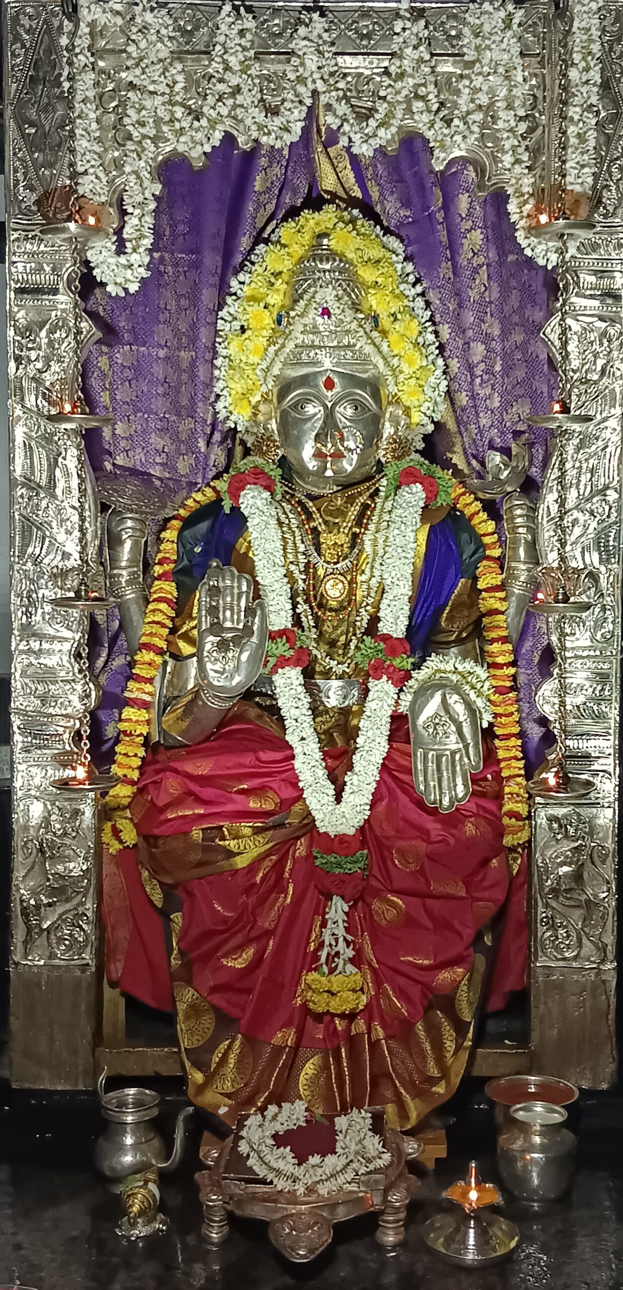 Mangaladevi Daily Darshan 27 December 2023