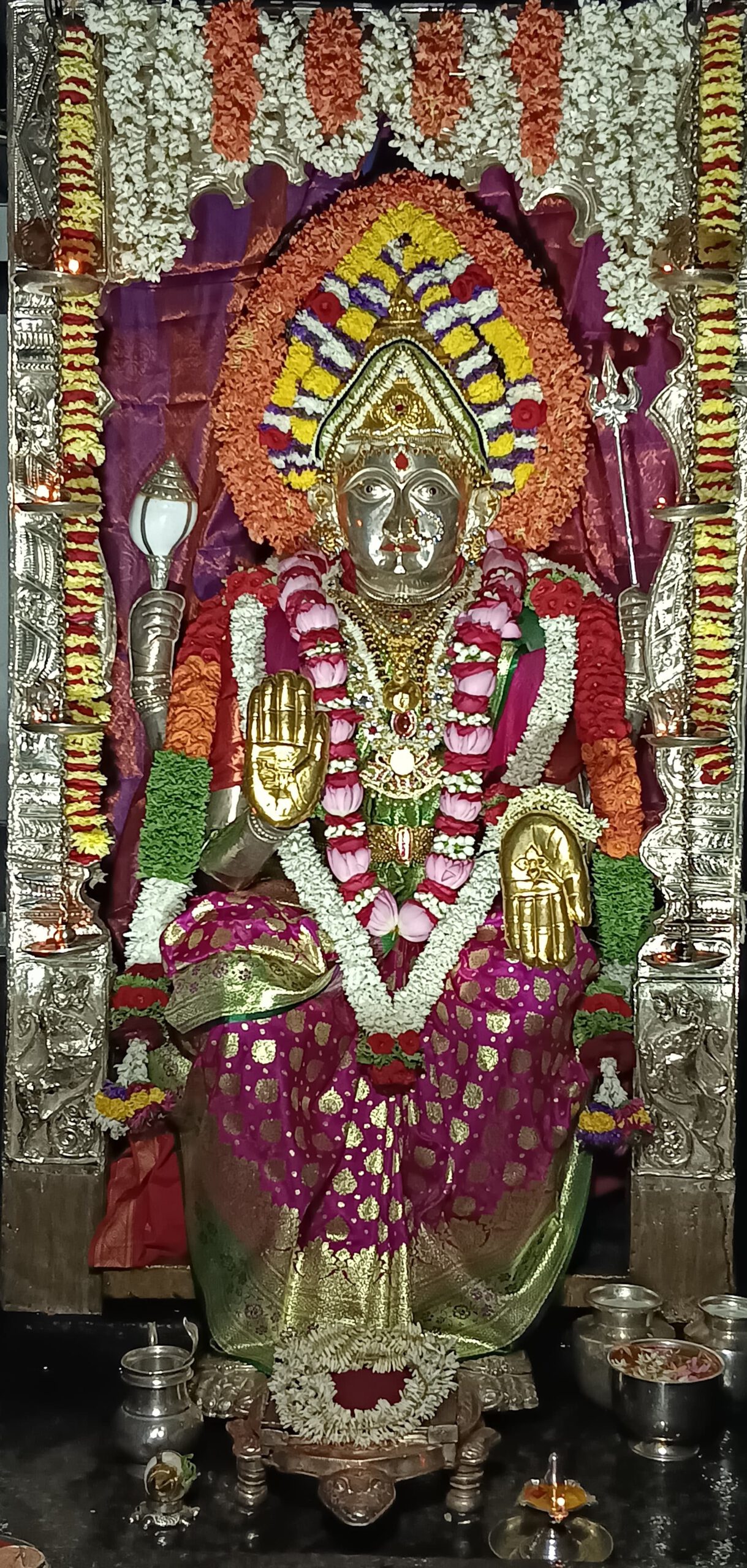 Mangaladevi Daily Darshan 29 December 2023