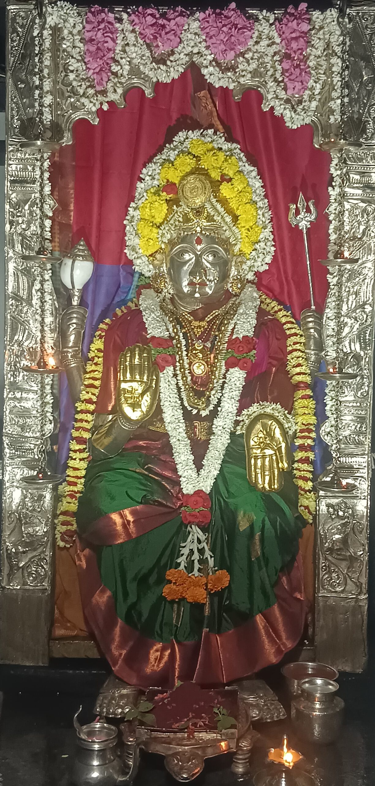 Mangaladevi Daily Darshan 02 January 2024