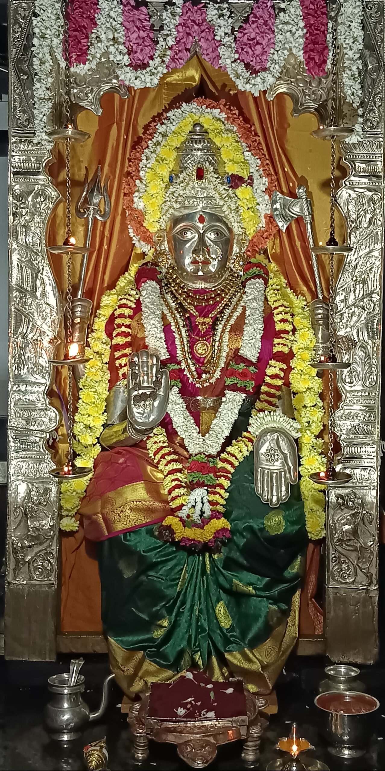 Mangaladevi Daily Darshan 08 January 2024