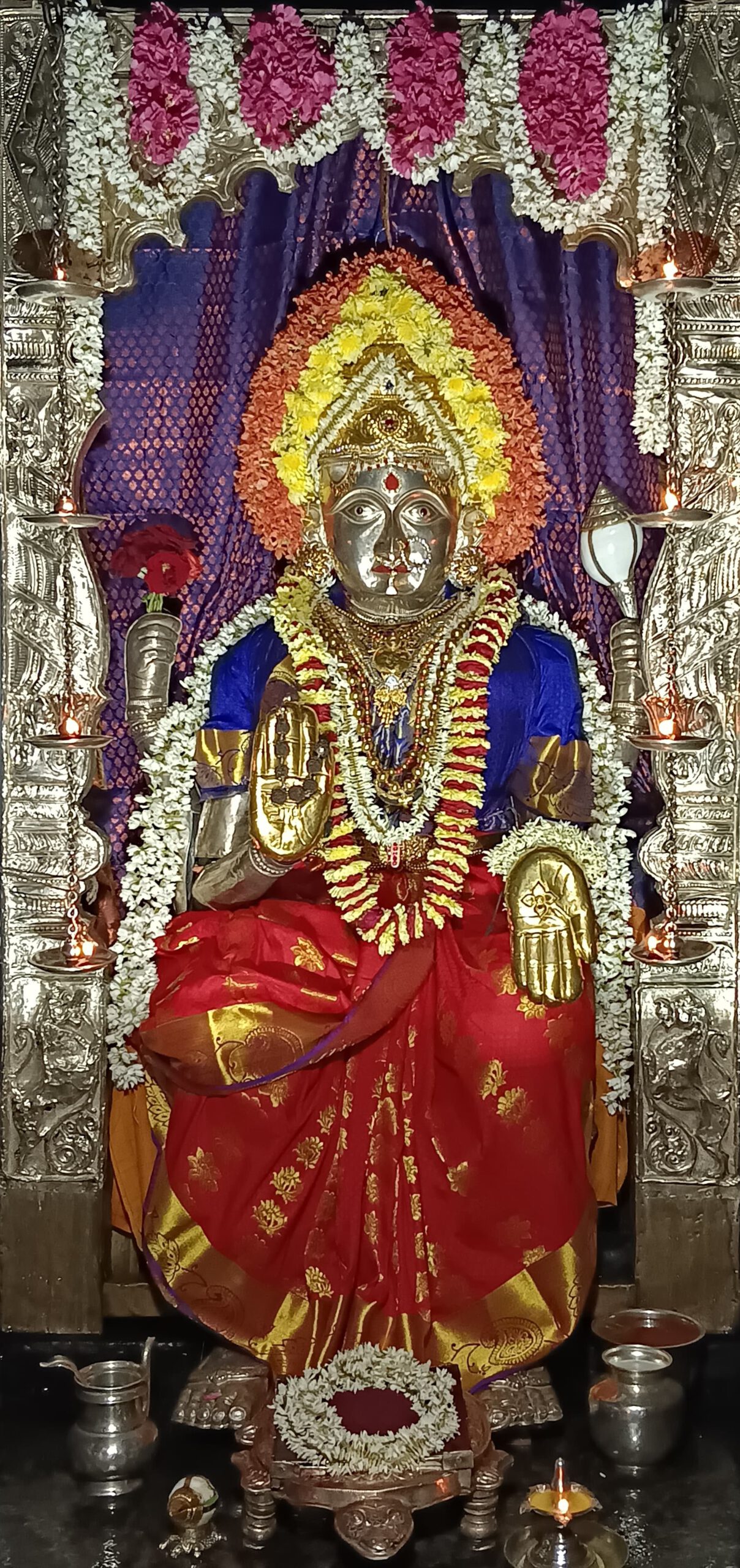 Mangaladevi Daily Darshan 16 January 2024