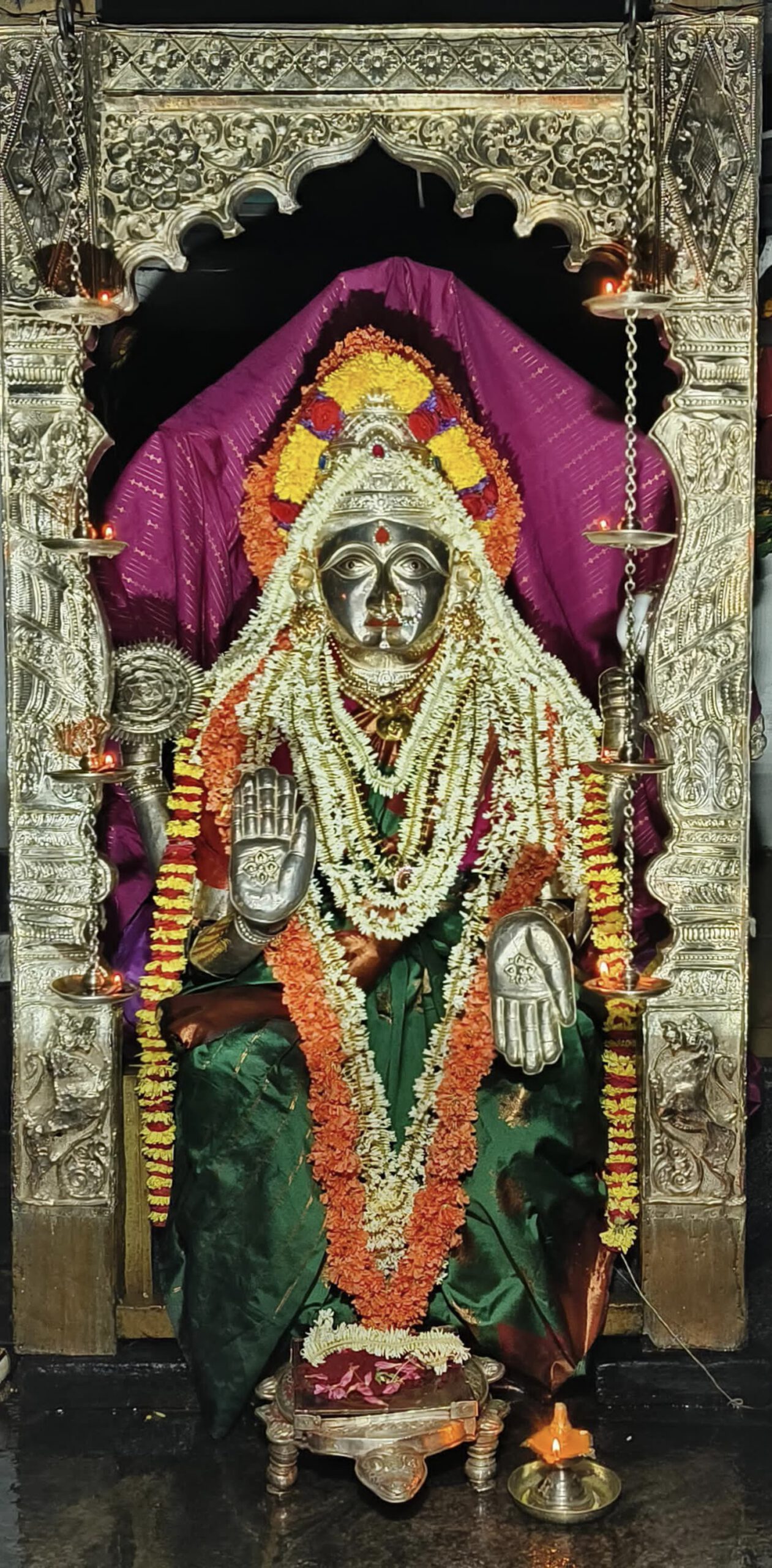 Mangaladevi Daily Darshan 20 January 2024