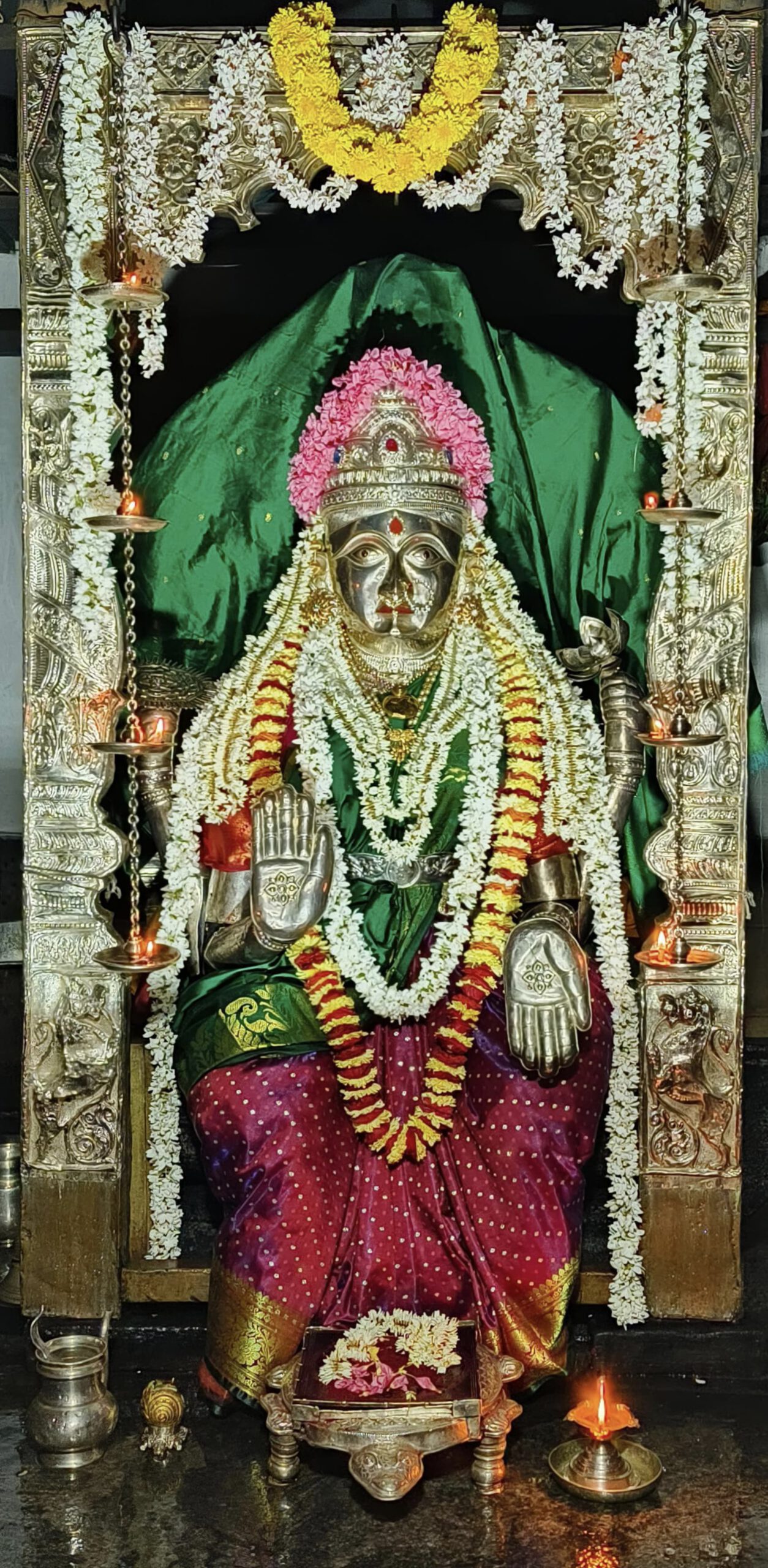 Mangaladevi Daily Darshan 24 January 2024