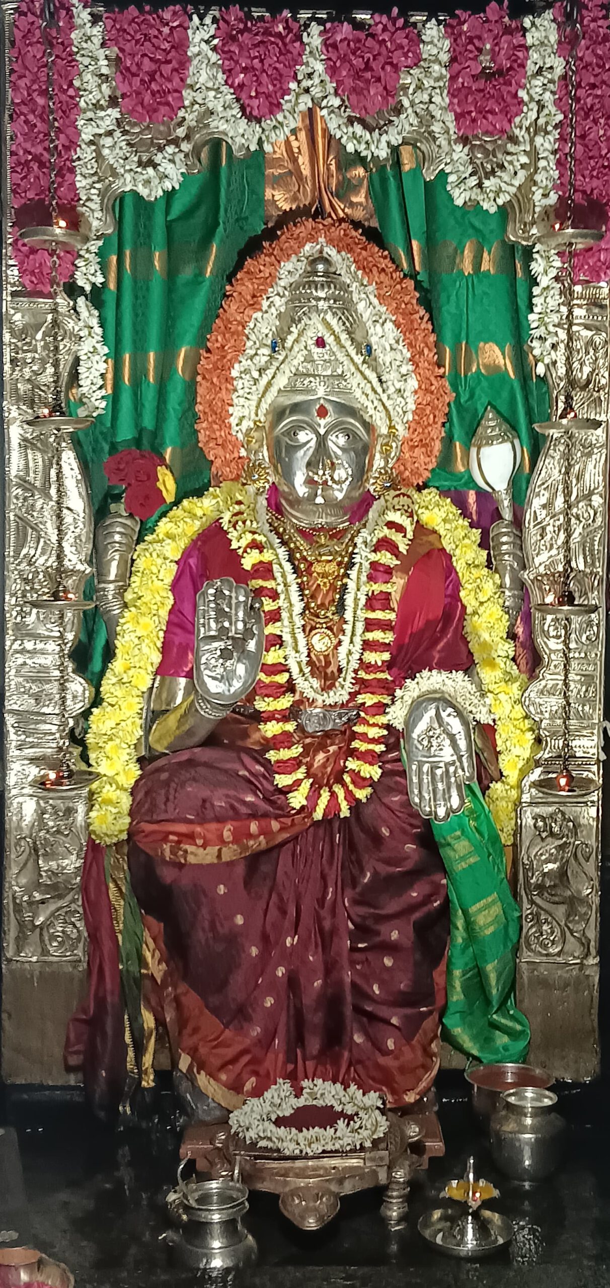 Mangaladevi Daily Darshan 15 February 2024