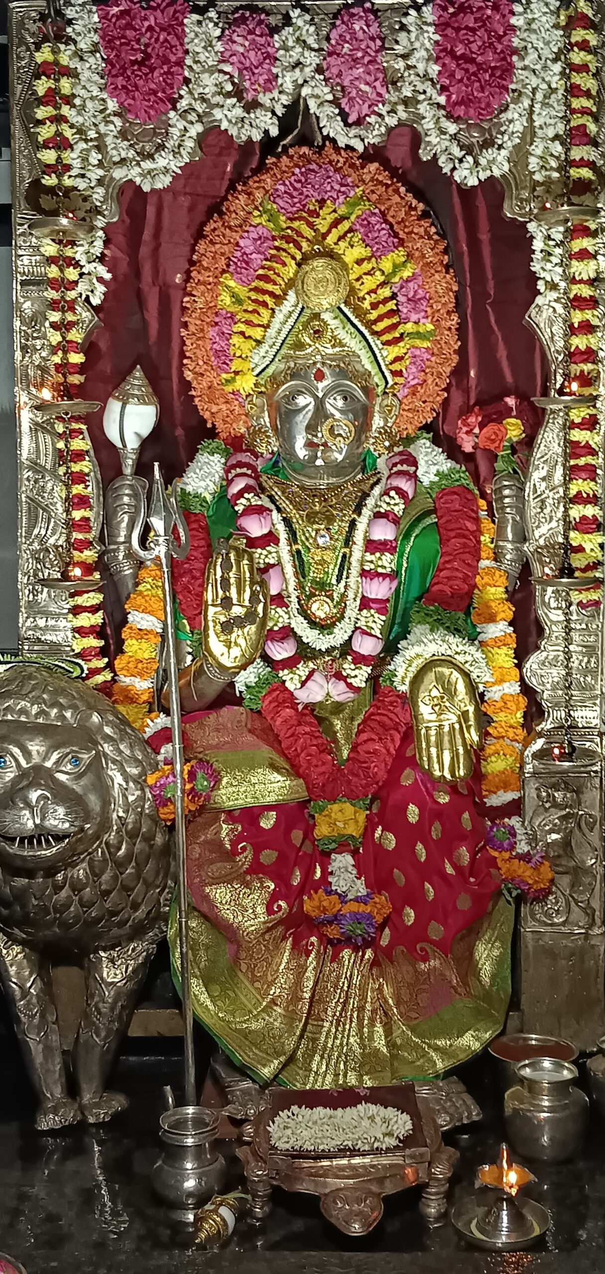 Mangaladevi Daily Darshan 16 February 2024