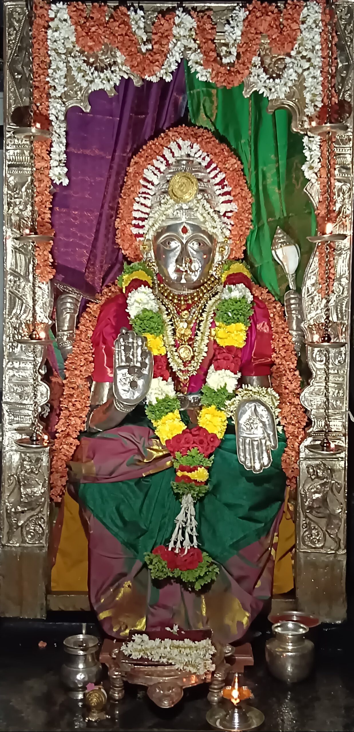 Mangaladevi Daily Darshan 17 February 2024