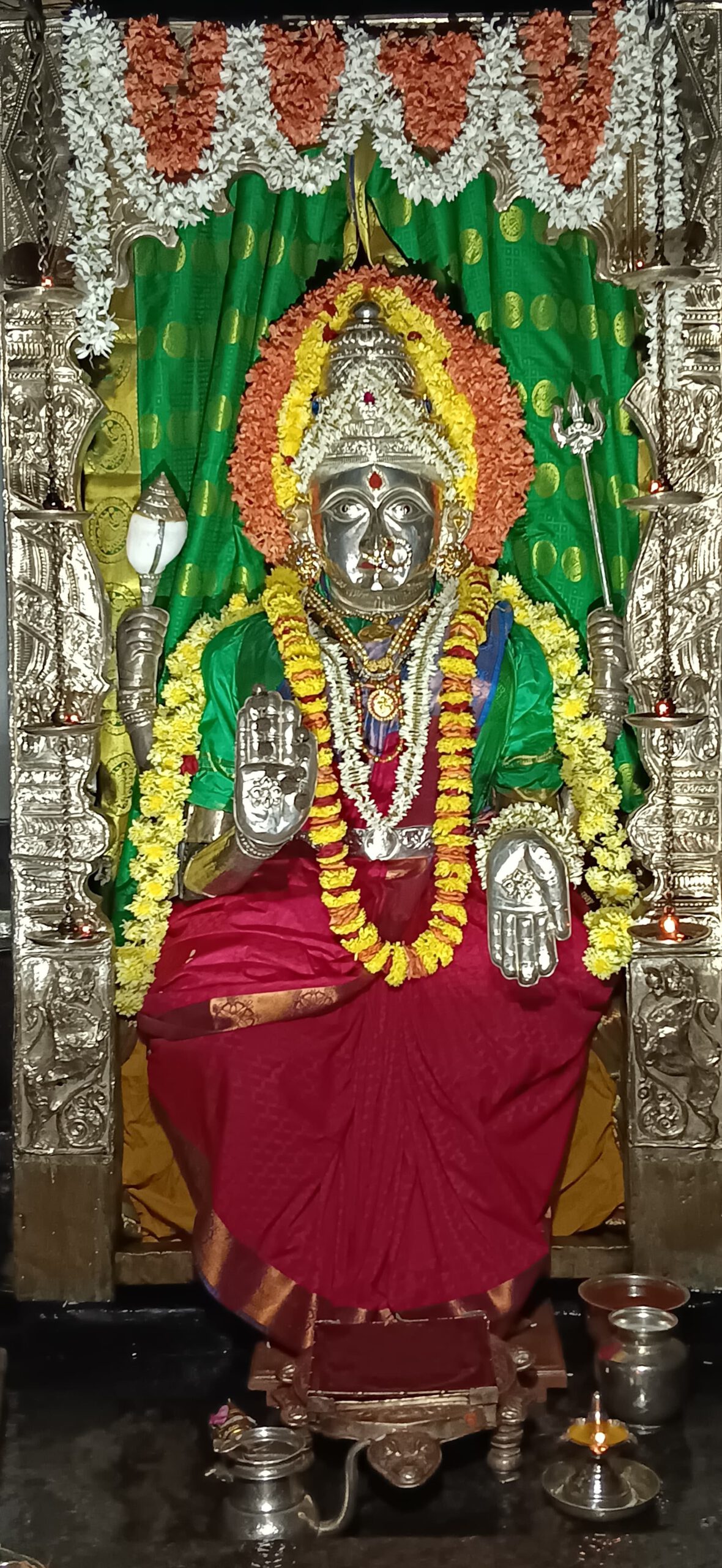 Mangaladevi Daily Darshan 21 February 2024