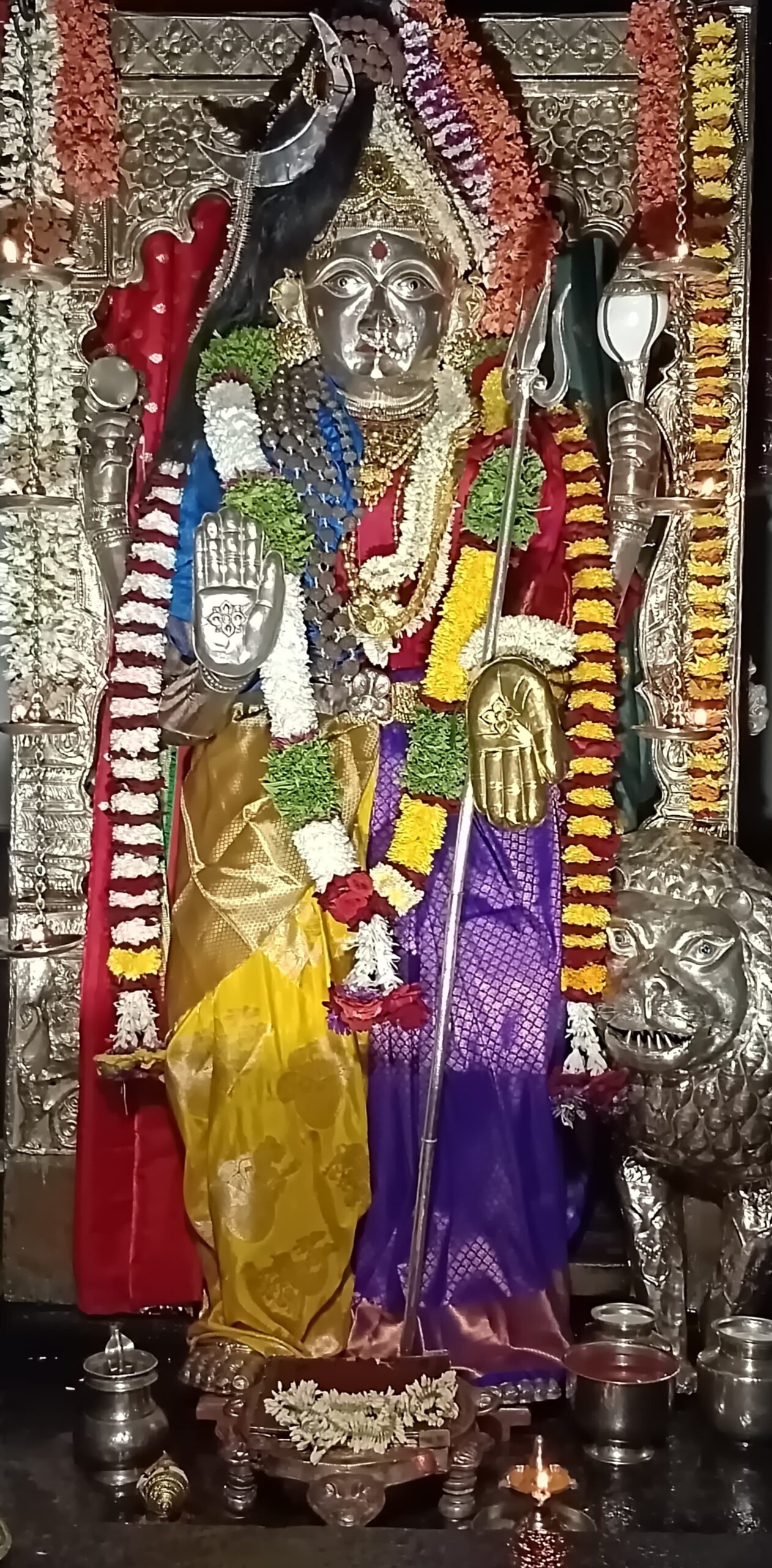 Mangaladevi Daily Darshan 08 March 2024