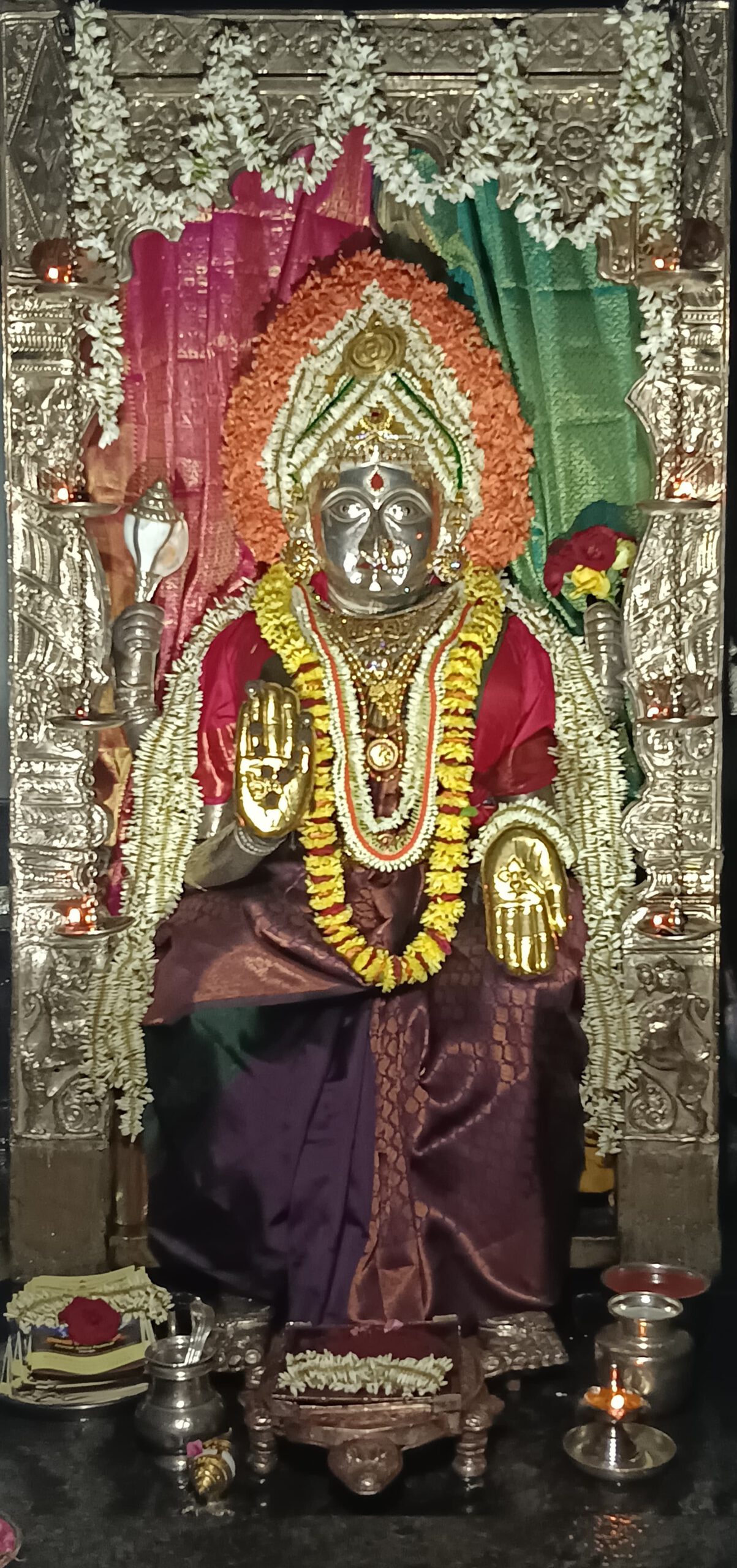 Mangaladevi Daily Darshan 12 March 2024