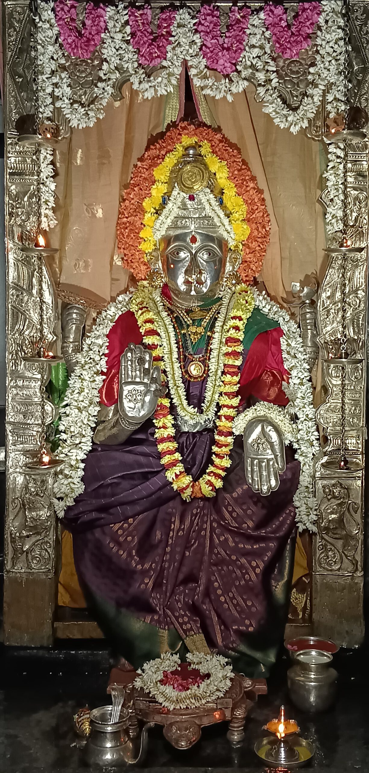 Mangaladevi Daily Darshan 14 March 2024