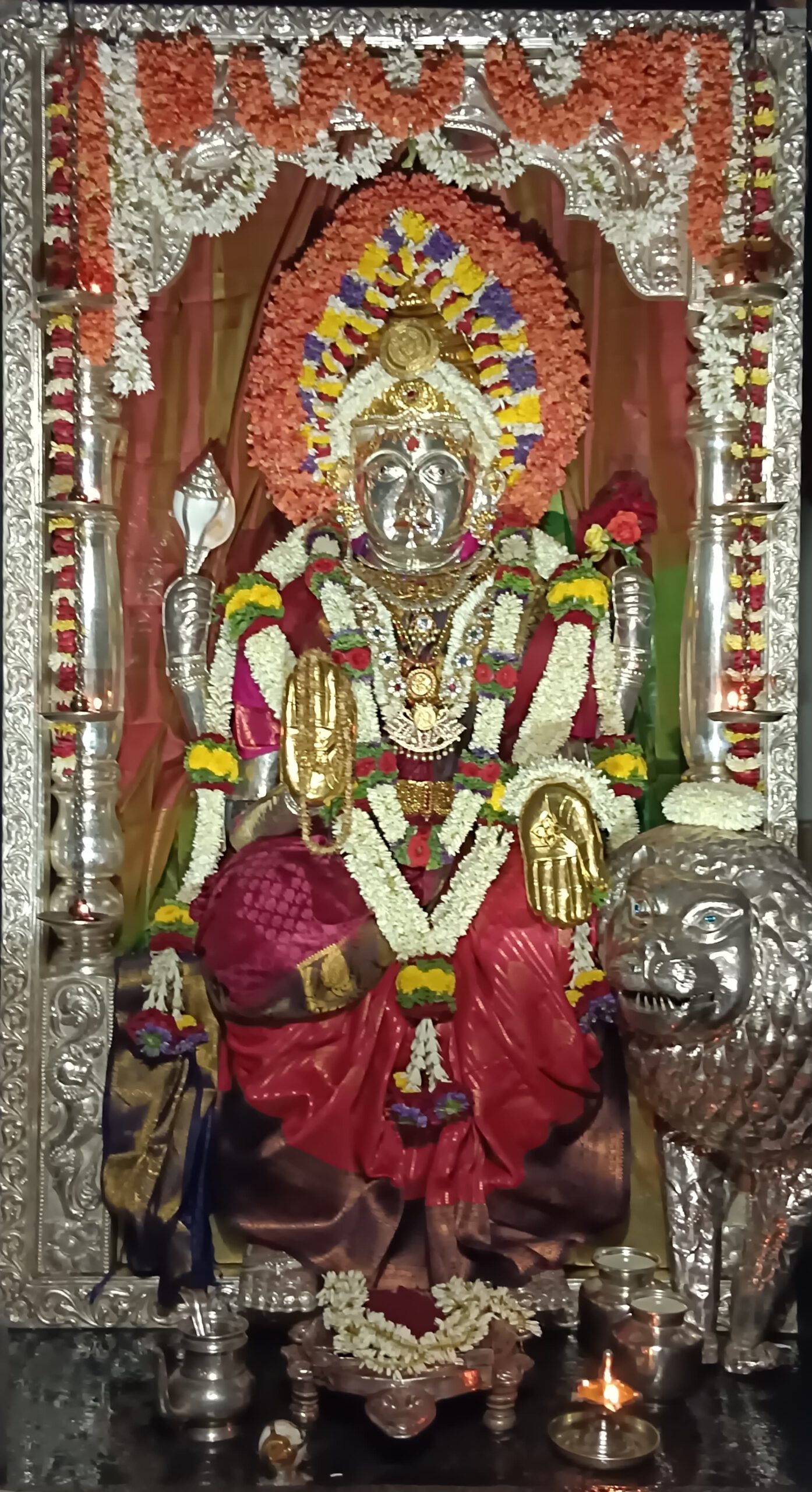 Mangaladevi Daily Darshan 26 April 2024