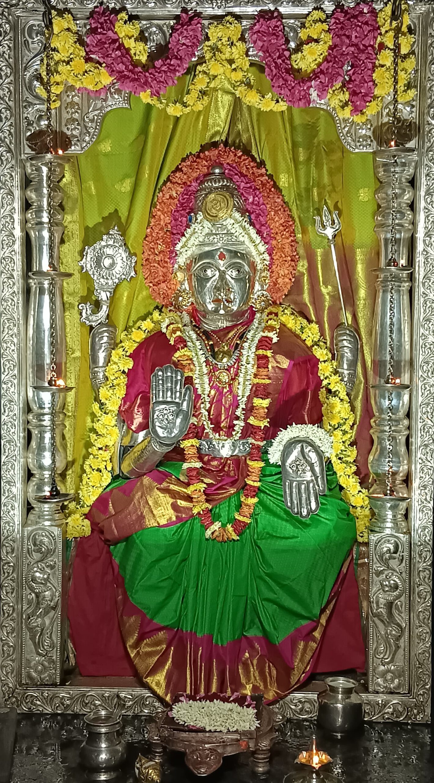 Mangaladevi Daily Darshan 13 May 2024