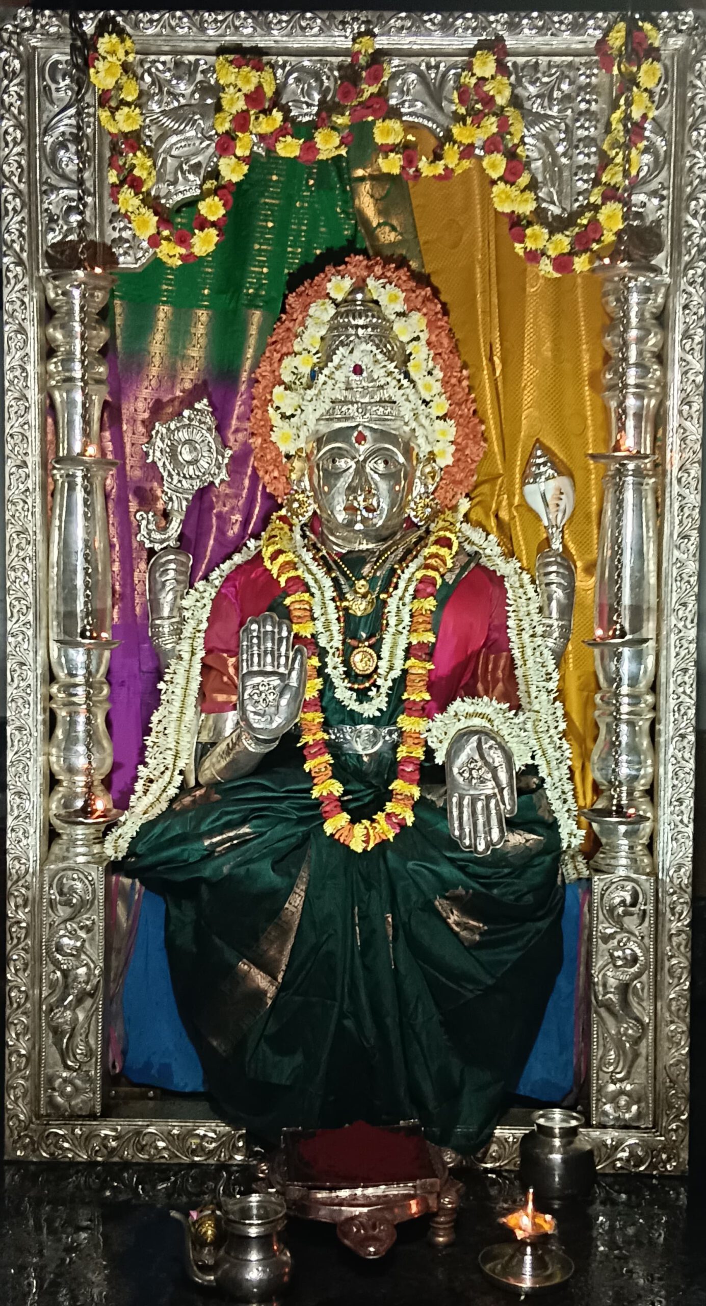 Mangaladevi Daily Darshan 16 May 2024