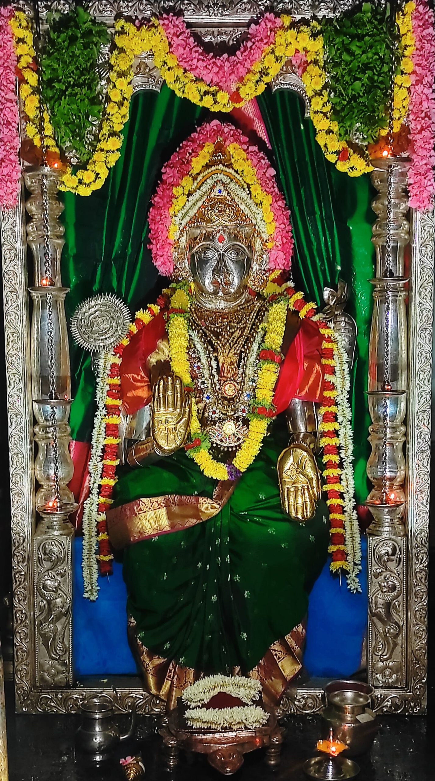 Mangaladevi Daily Darshan 19 May 2024